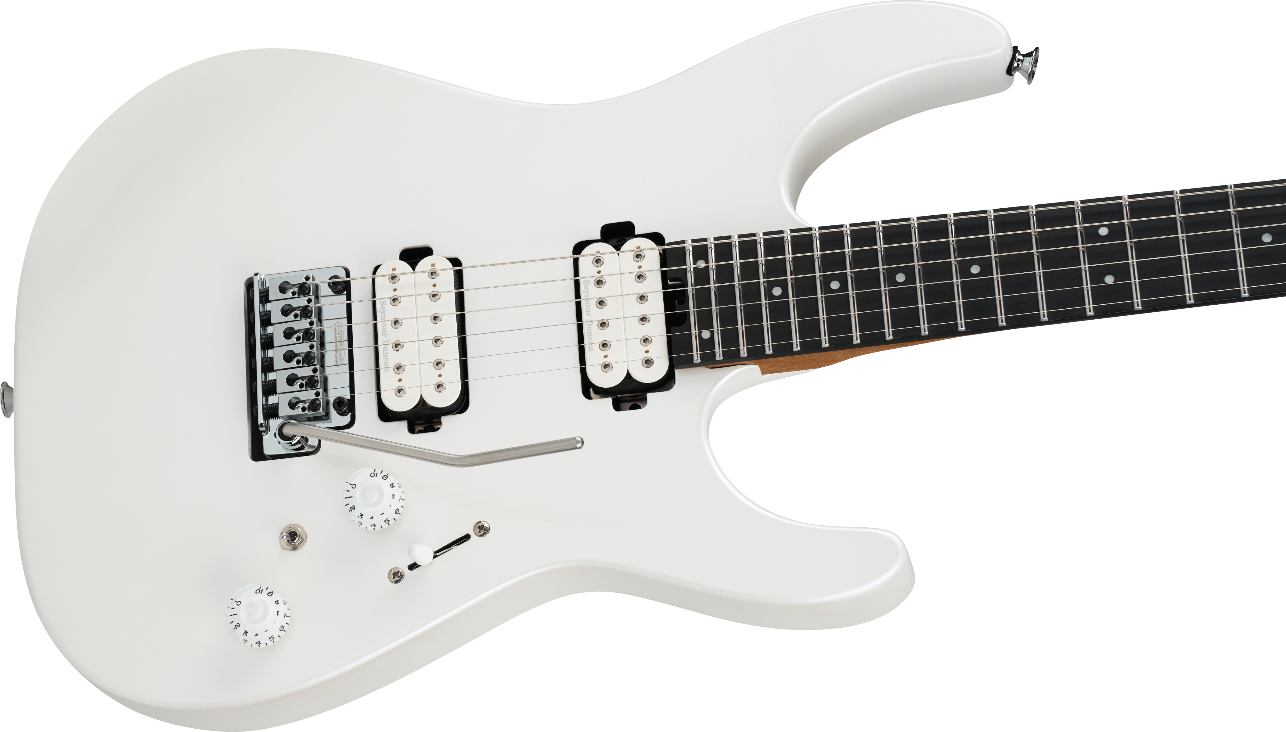 Charvel Pro-Mod Plus DK24 HH 2PT EB, Ebony Fingerboard, Celestial Silk - COMING SEPTEMBER 2026