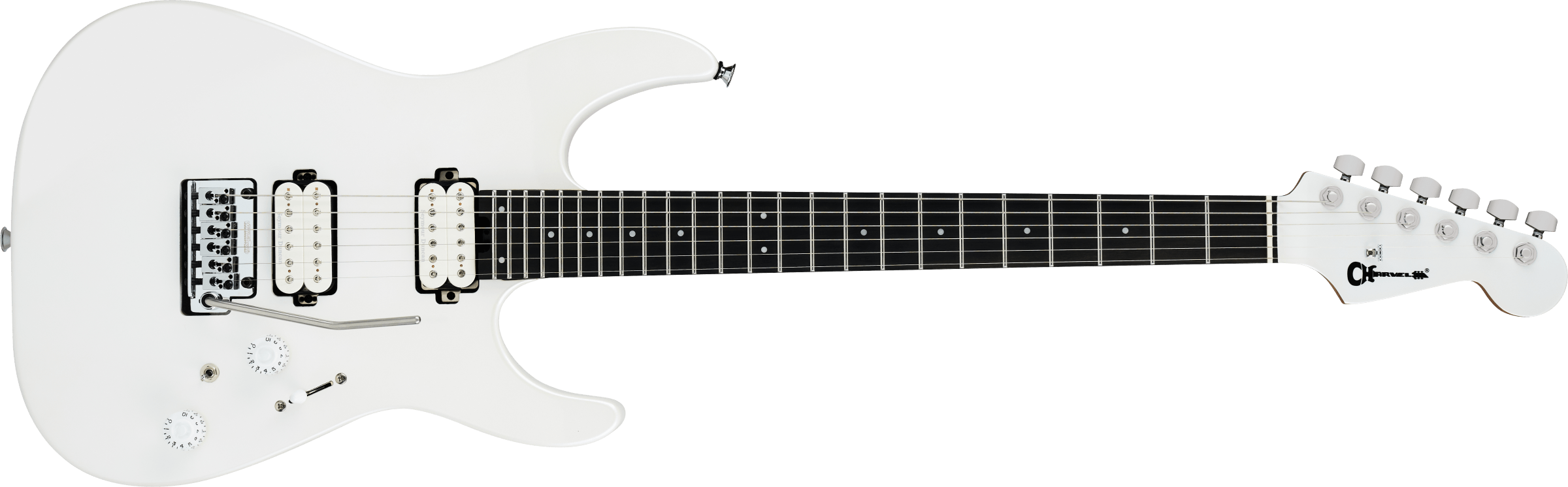 Charvel Pro-Mod Plus DK24 HH 2PT EB, Ebony Fingerboard, Celestial Silk - COMING SEPTEMBER 2026