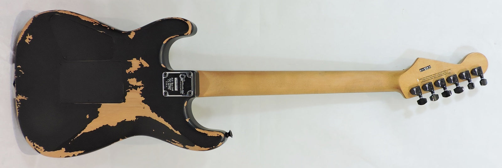 Charvel Pro-Mod Relic San Dimas® Style 1 HH FR PF, Weathered Black