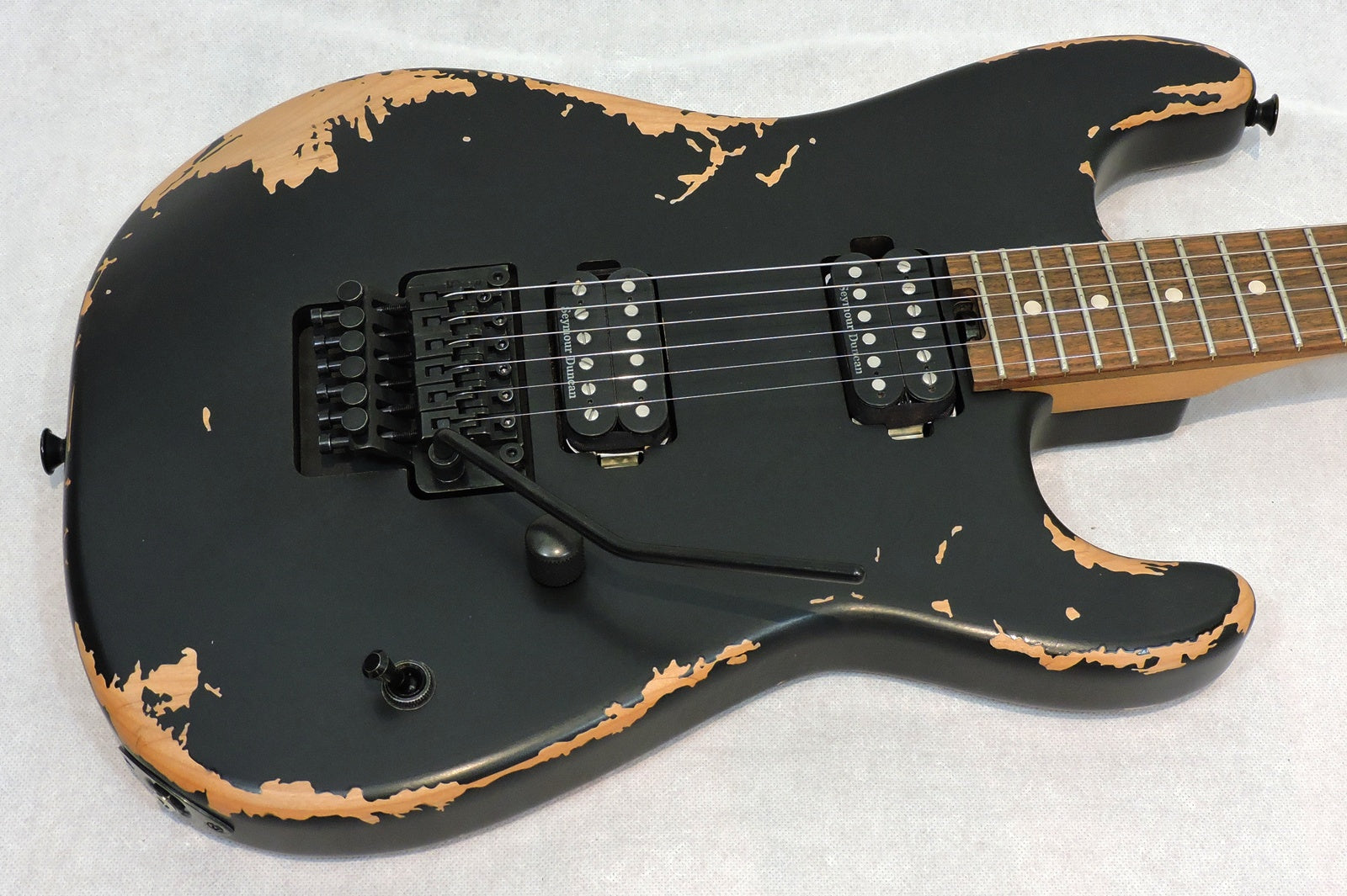 Charvel Pro-Mod Relic San Dimas® Style 1 HH FR PF, Weathered Black
