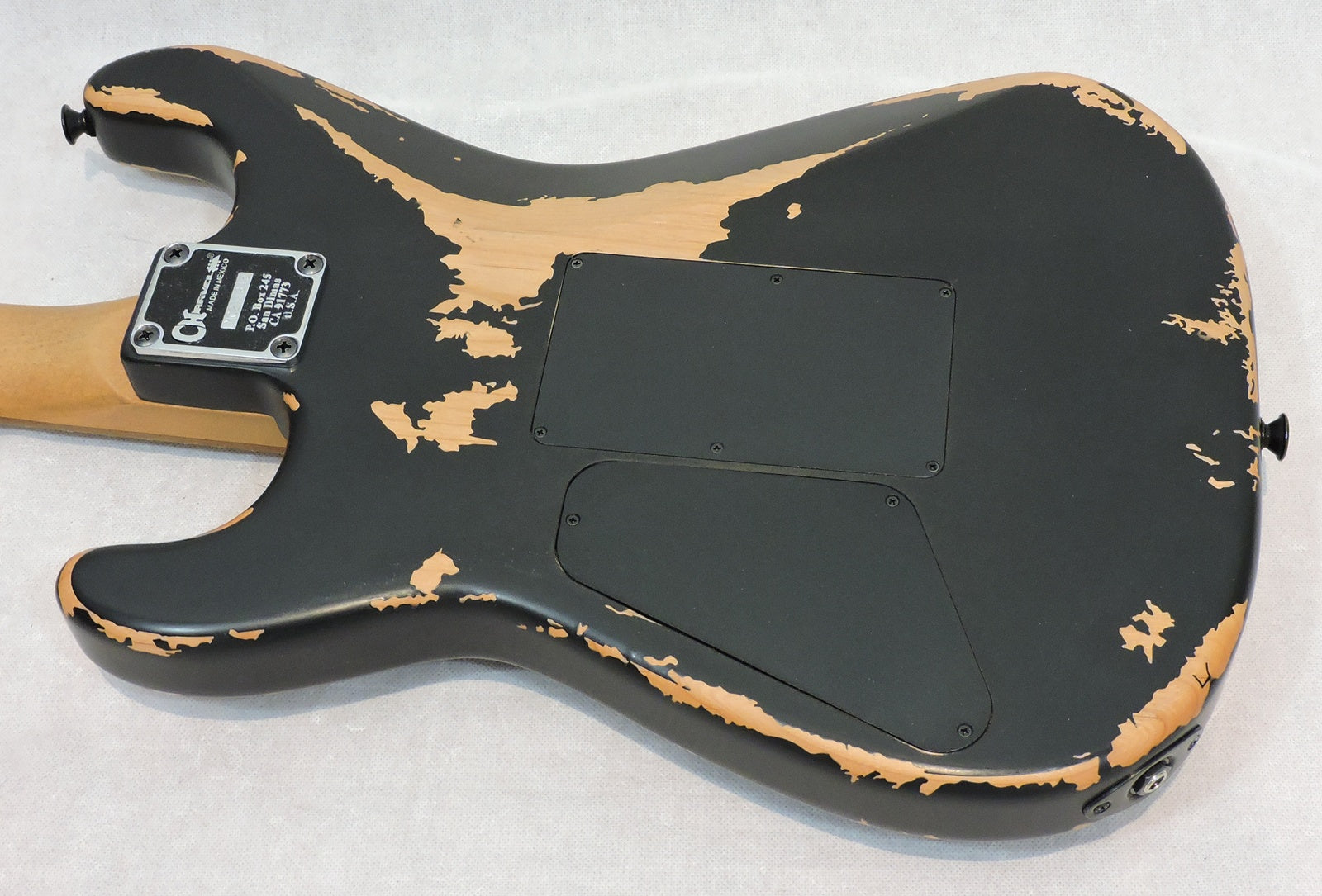 Charvel Pro-Mod Relic San Dimas® Style 1 HH FR PF, Weathered Black