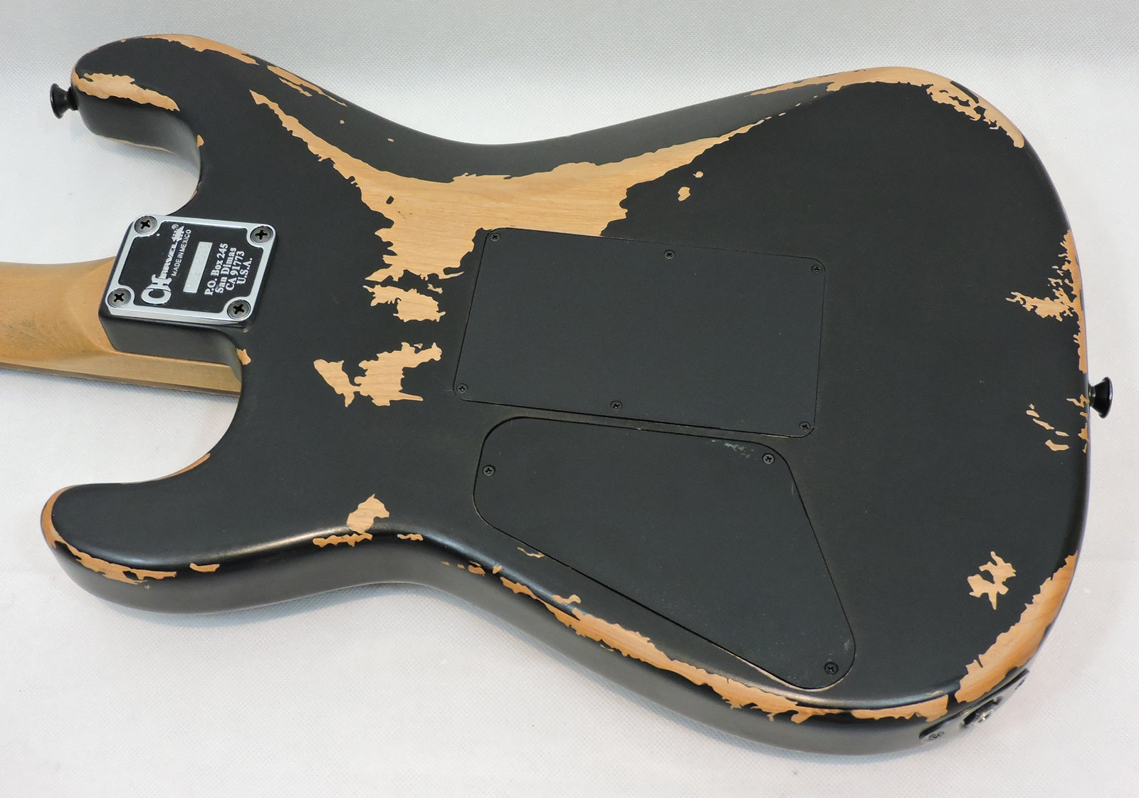 Charvel Pro-Mod Relic San Dimas® Style 1 HH FR PF, Weathered Black, FREE CHARVEL FOAM CORE CASE WORTH £109