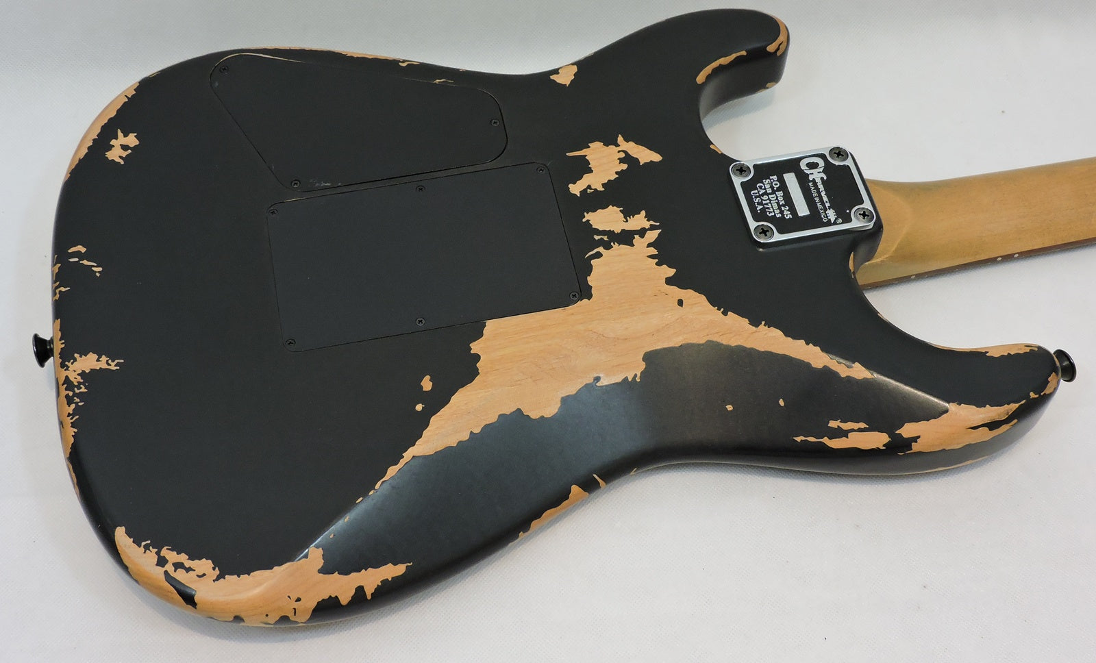 Charvel Pro-Mod Relic San Dimas® Style 1 HH FR PF, Weathered Black, FREE CHARVEL FOAM CORE CASE WORTH £109