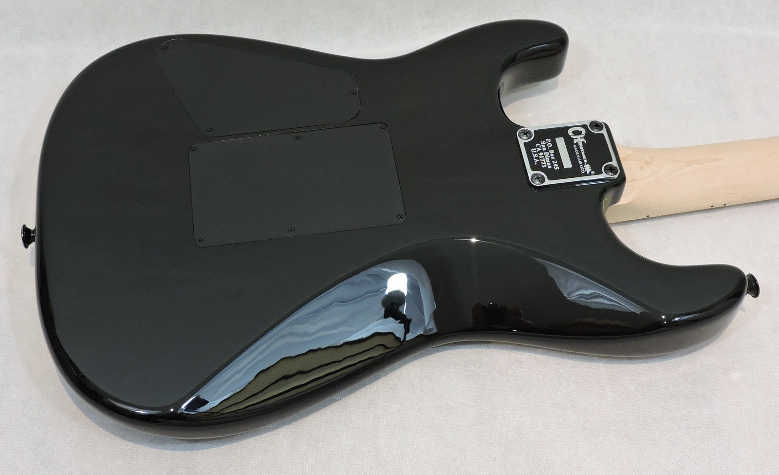 Charvel Pro-Mod San Dimas® Style 1 HH FR MPL, Maple Fingerboard, Gloss Black