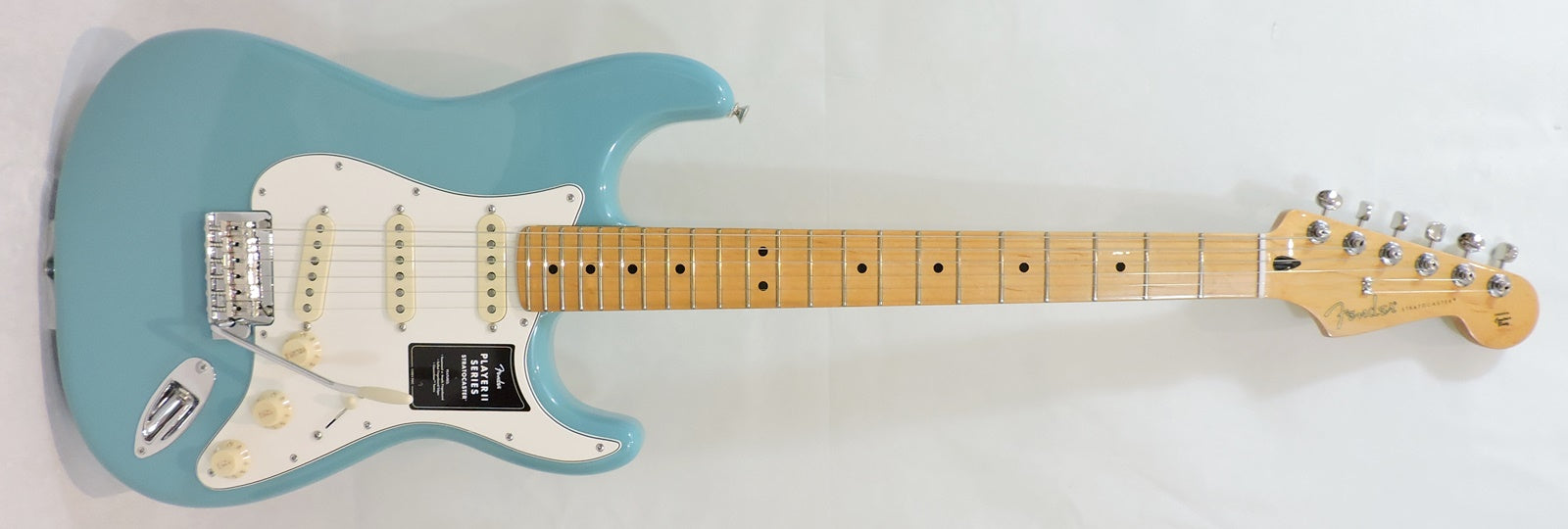 Fender Player II Stratocaster, Maple Fingerboard, Aquatone Blue
