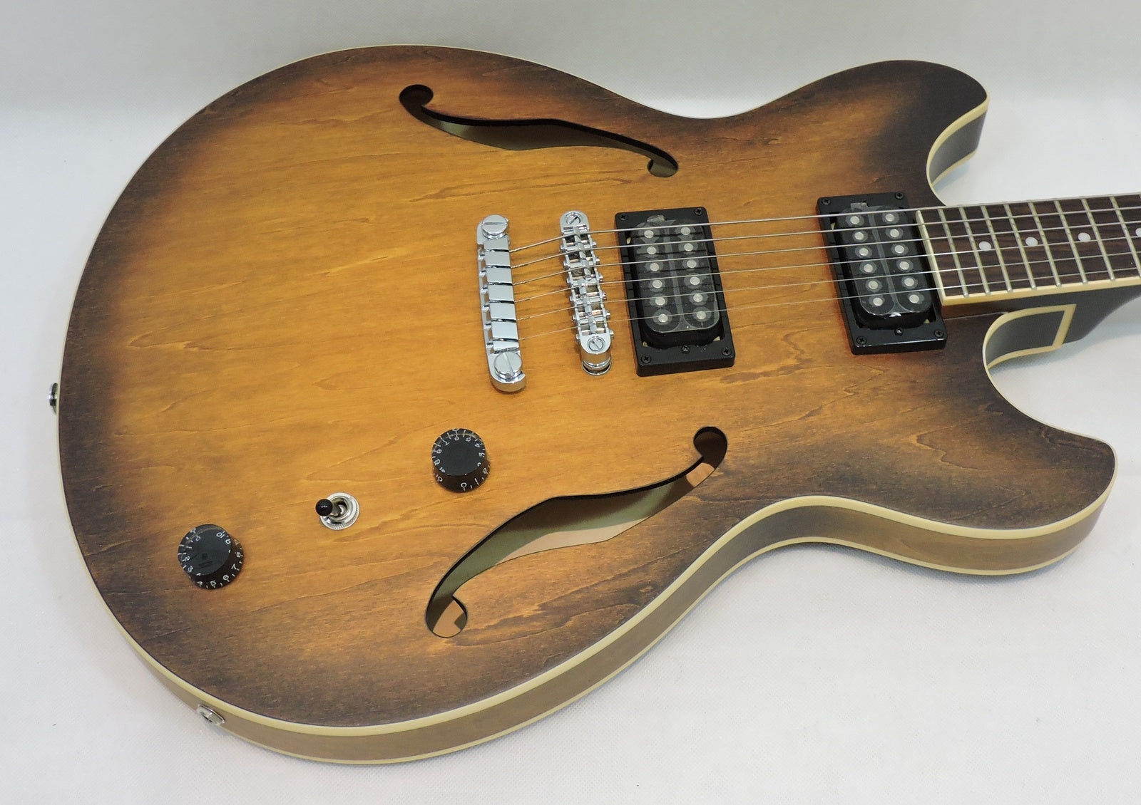 Ibanez Artcore AS53 Semi-Hollow, Tobacco Flat