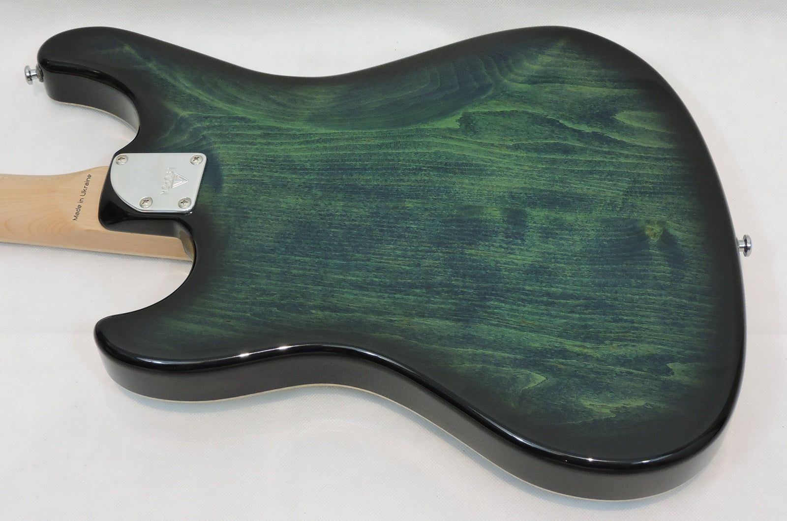 Valiant Mercury HSS ‘Blue In Green’, Maple Neck with Stainless Steel Frets