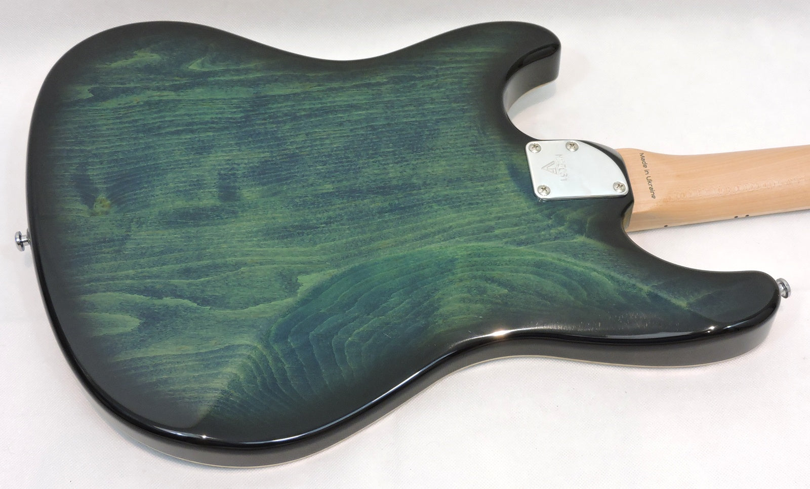 Valiant Mercury HSS ‘Blue In Green’, Maple Neck with Stainless Steel Frets