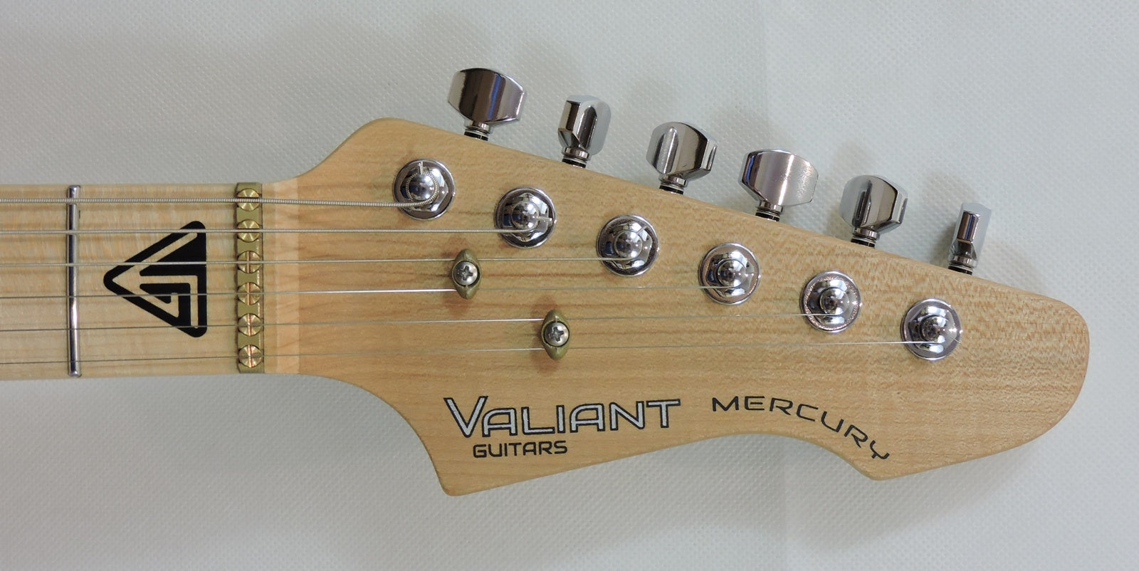 Valiant Mercury HSS ‘Blue In Green’, Maple Neck with Stainless Steel Frets