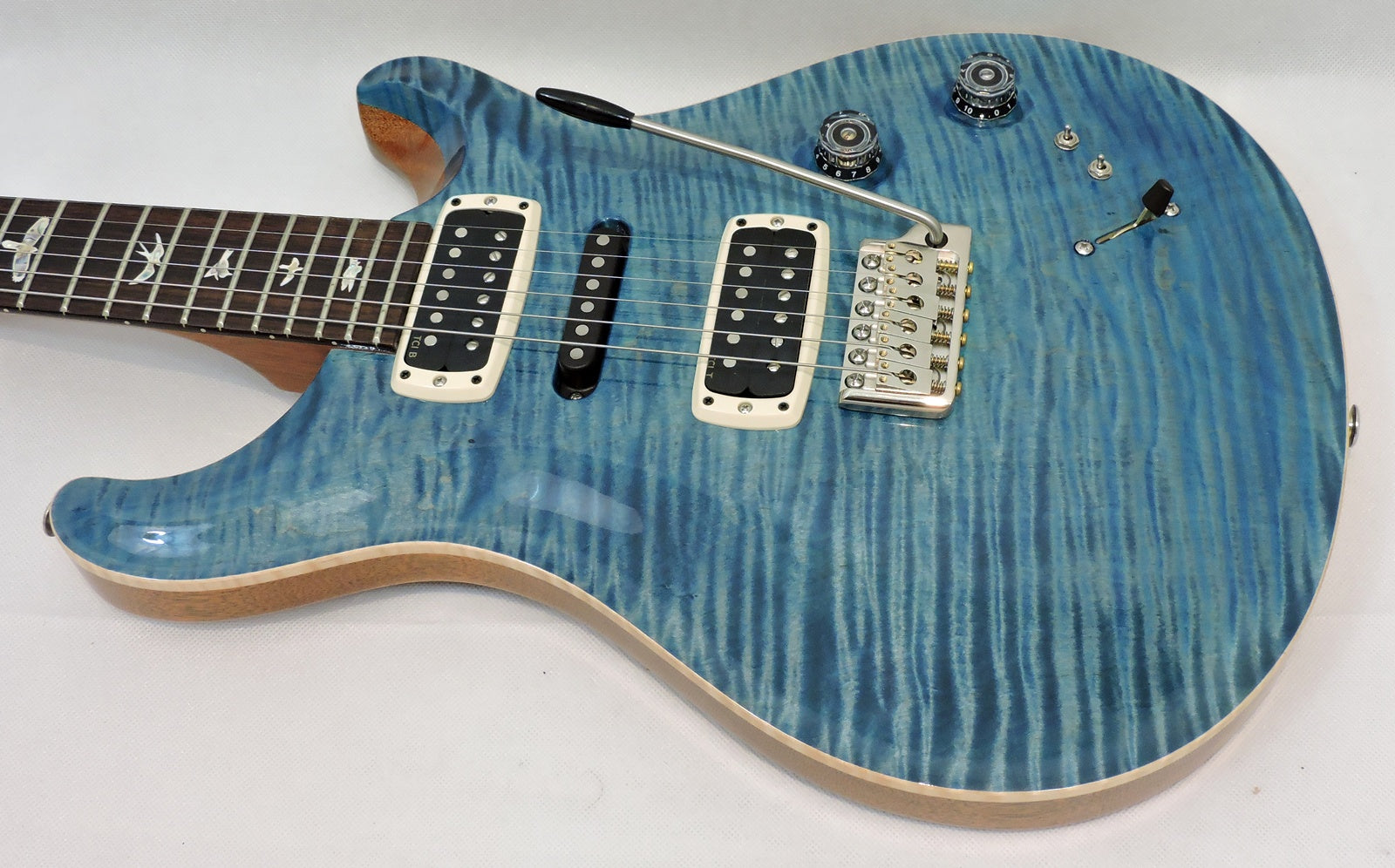PRS Modern Eagle V with ONE-PIECE TOP Carroll Blue