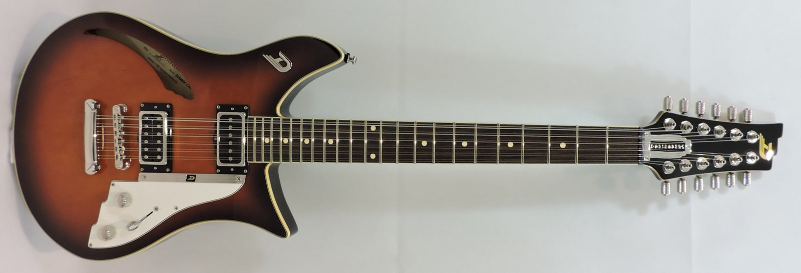 Duesenberg Double Cat 12-String, Vintage Sunburst