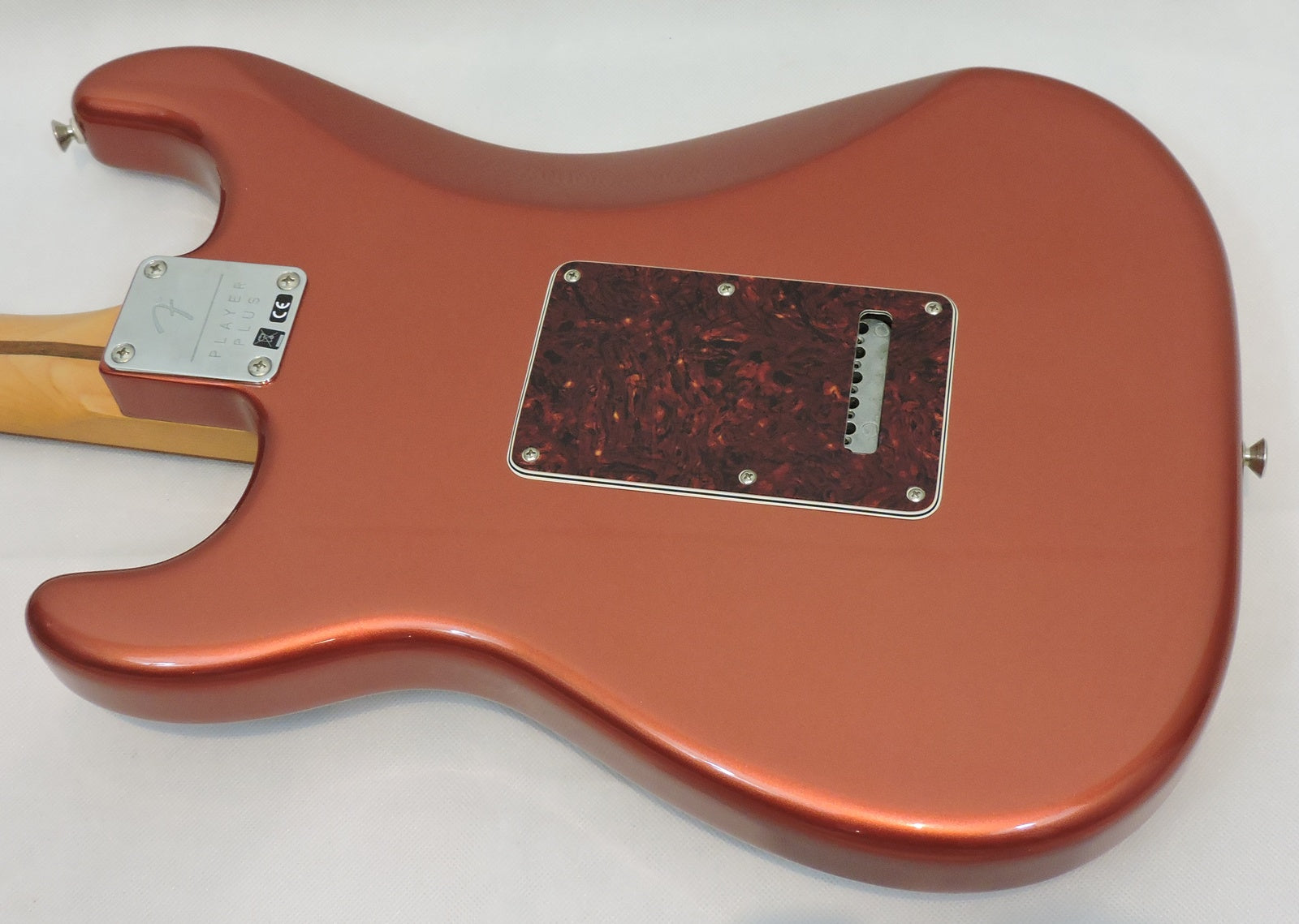 Fender Player Plus Stratocaster Aged Candy Apple Red. Ex-Demo