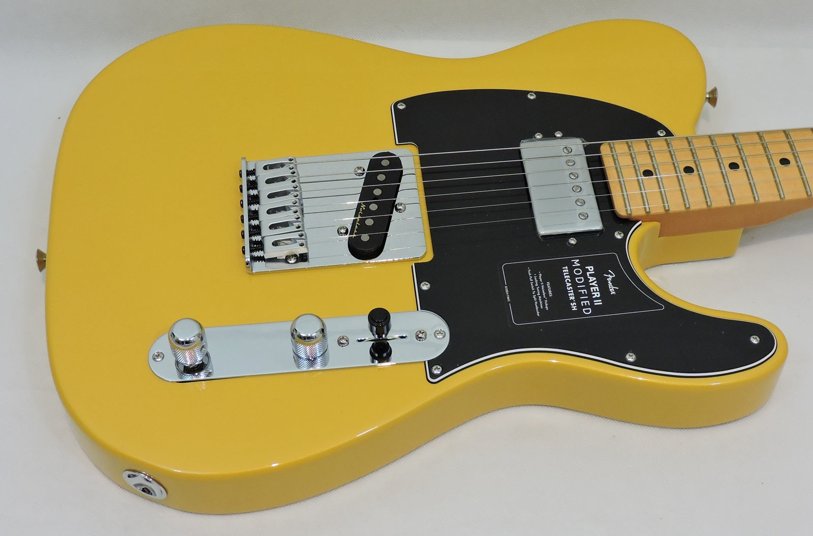 Fender Player II Modified Telecaster® SH, Maple Fingerboard, Sunshine Yellow