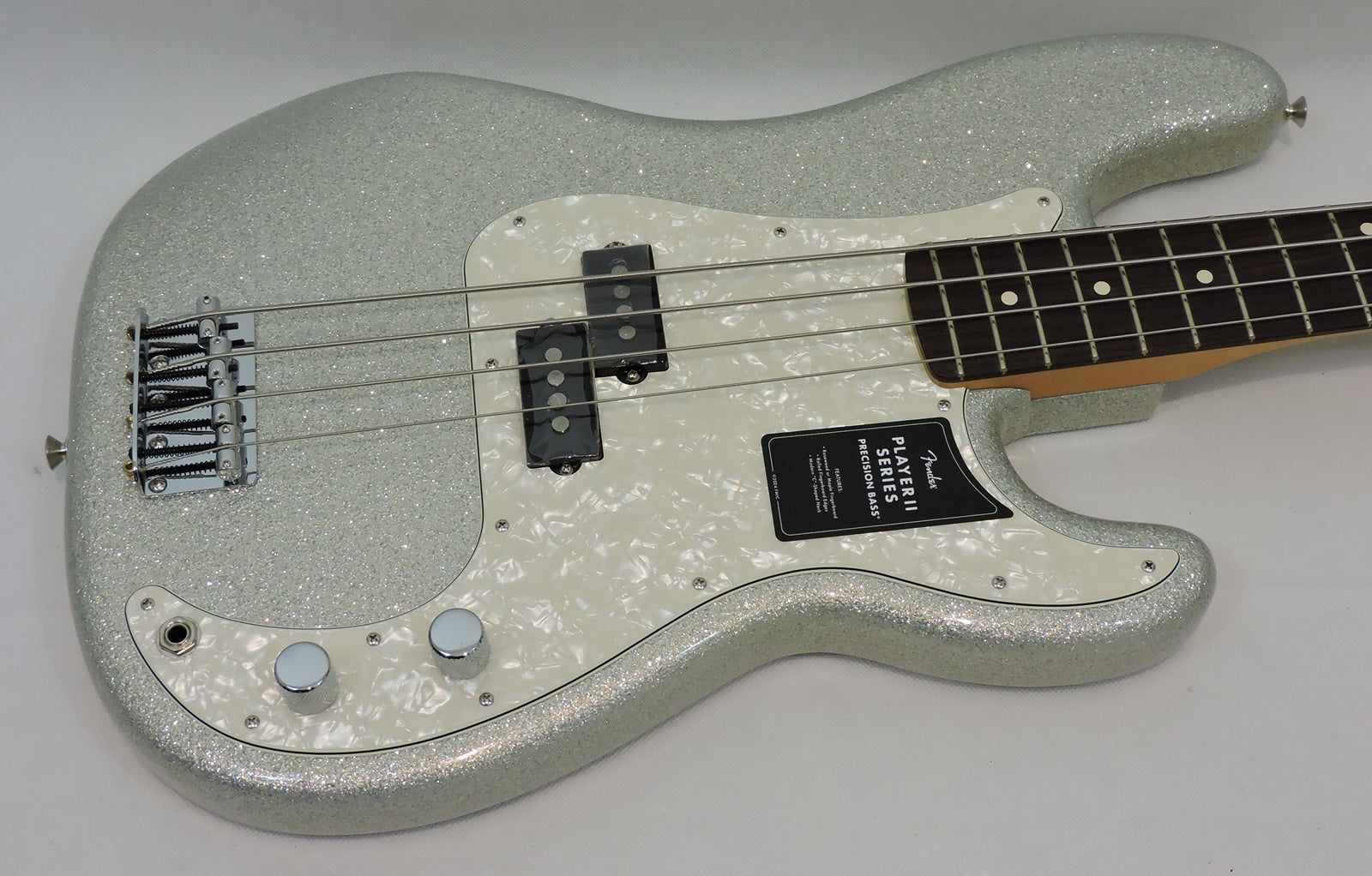 Fender Player II 75th Anniversary Precision Bass Diamond Dust Sparkle
