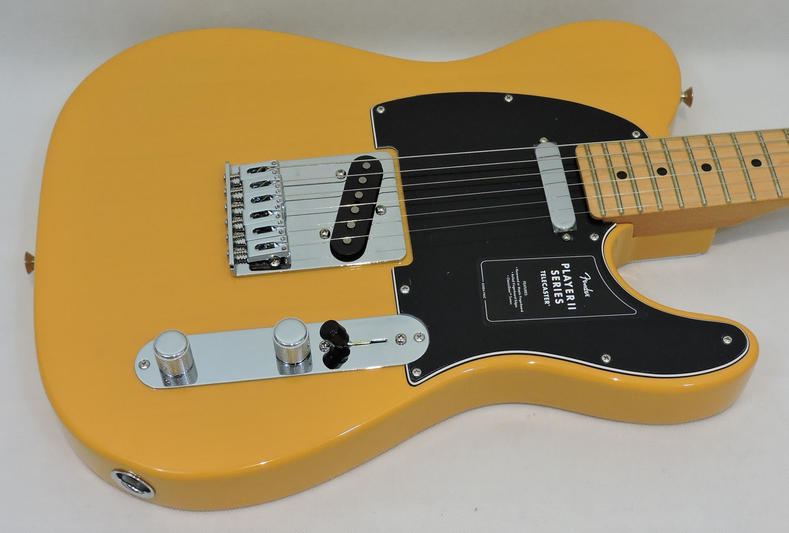 Fender Player II Telecaster, Chambered Body, Butterscotch Blonde