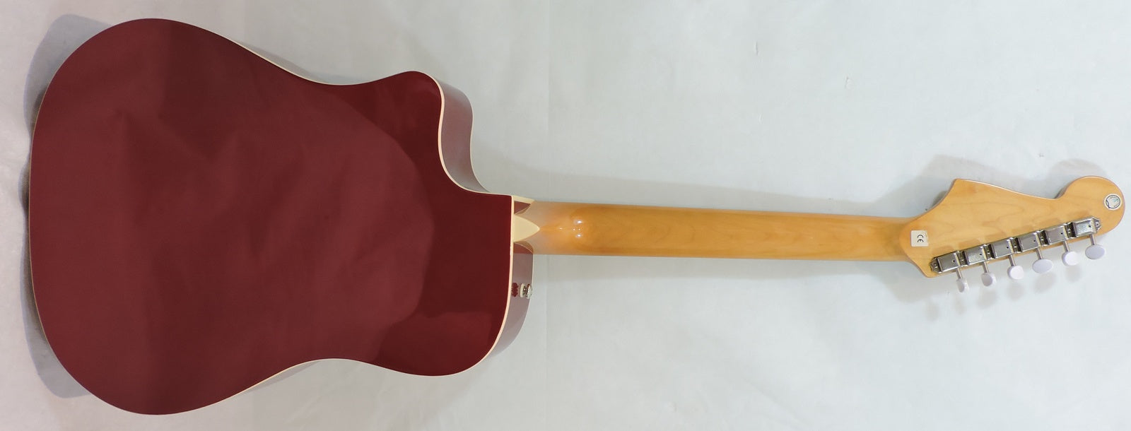 Fender Sonoran SCE, Candy Apple Red with Matching Headstock - used