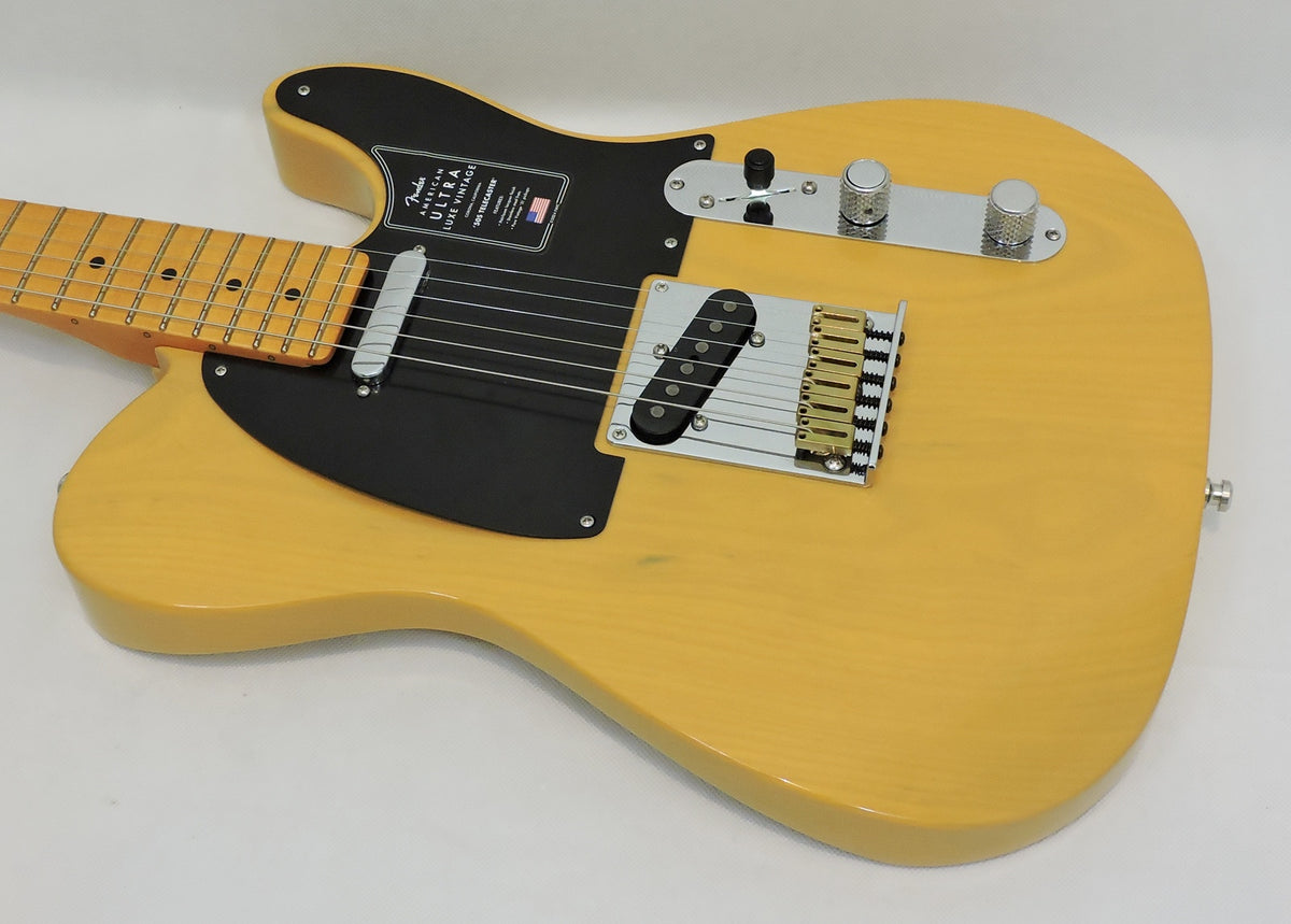 Fender American Ultra Luxe Vintage '50s Telecaster Butterscotch Blonde - Very Slight Mark
