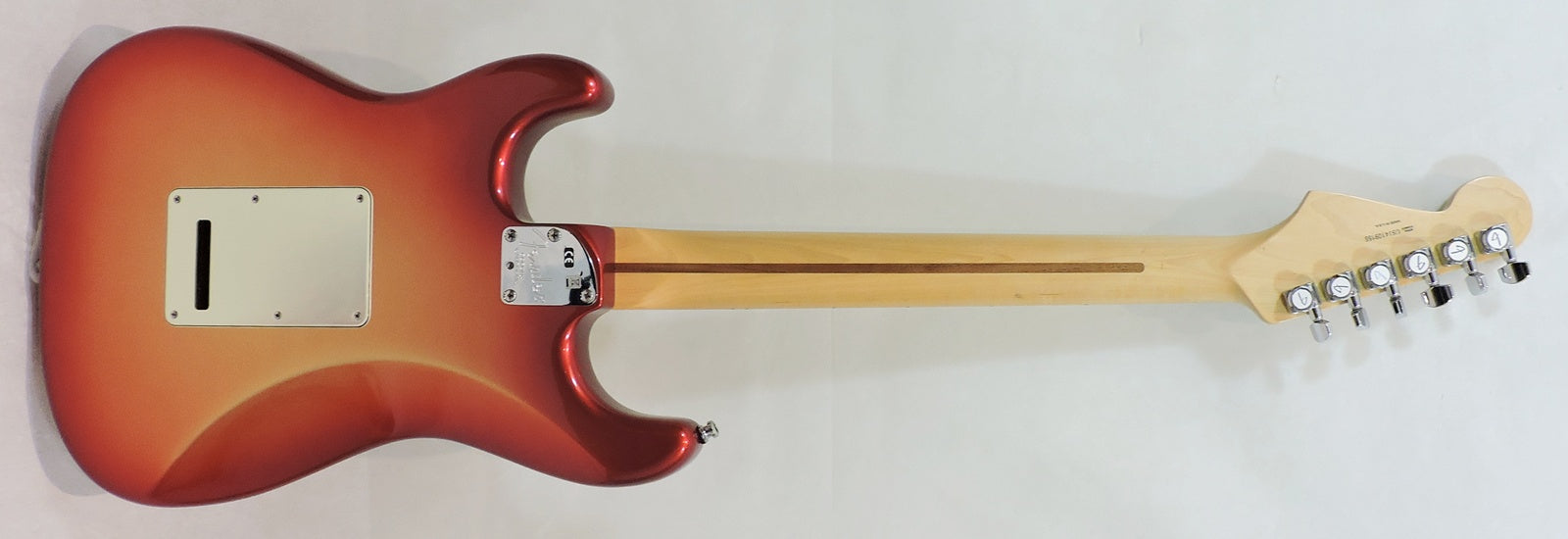 Fender American Deluxe Stratocaster HSS Shawbucker™. Sunset Metallic - Used