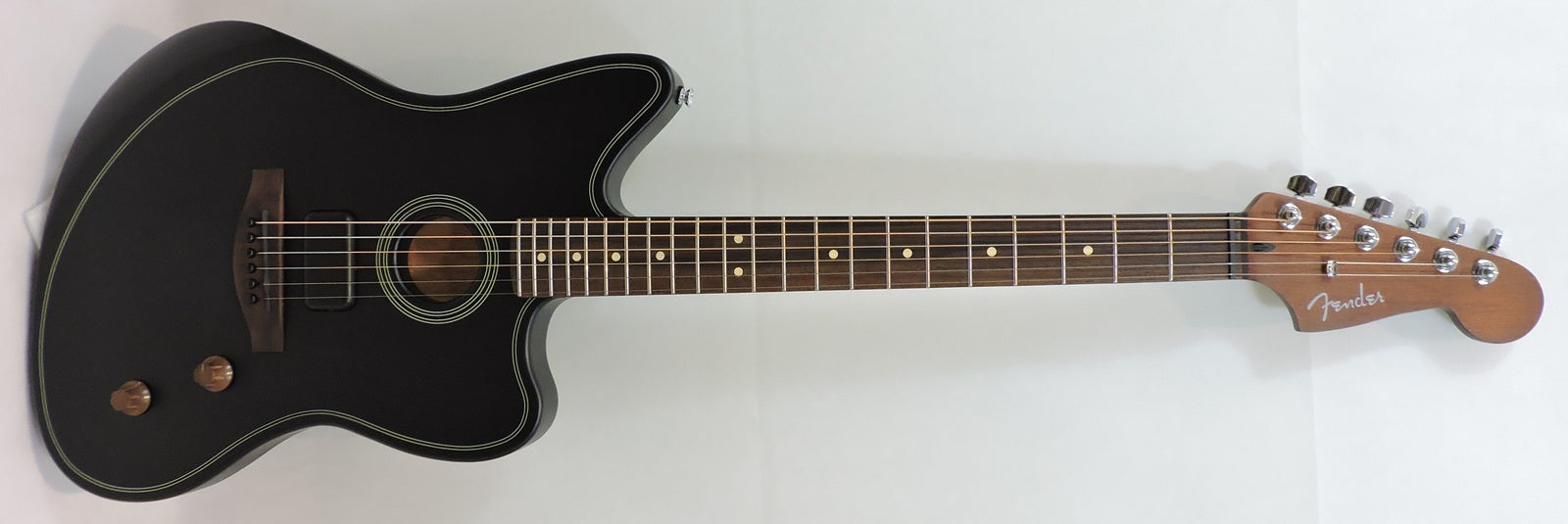 Fender Acoustasonic® Standard Jazzmaster®, Black