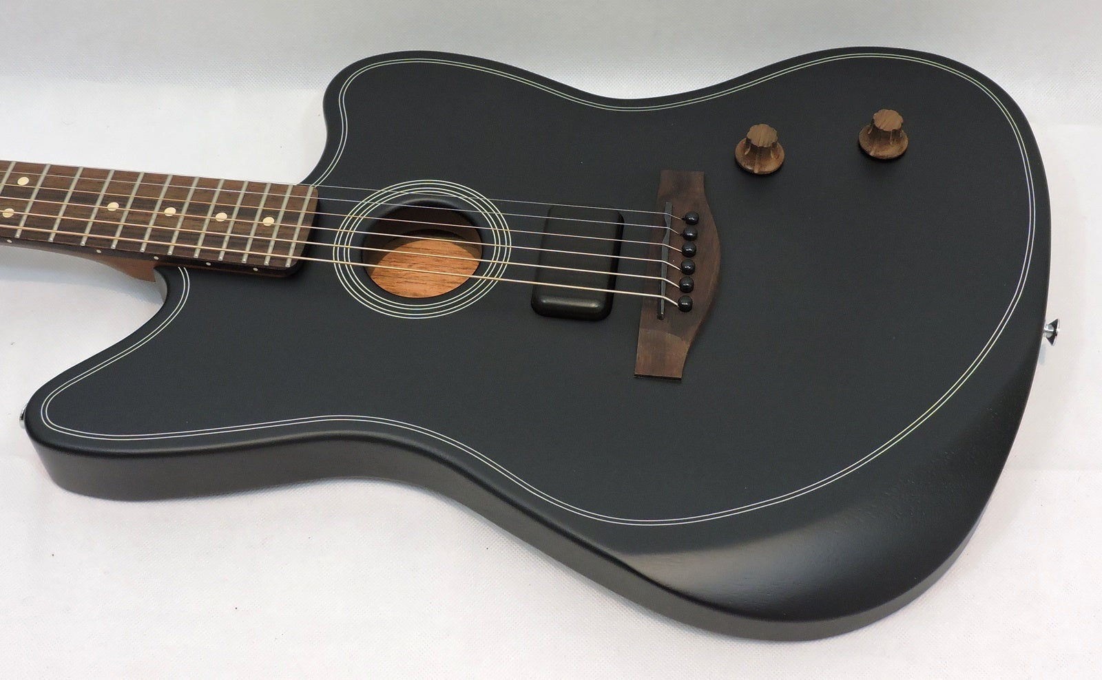 Fender Acoustasonic® Standard Jazzmaster®, Black