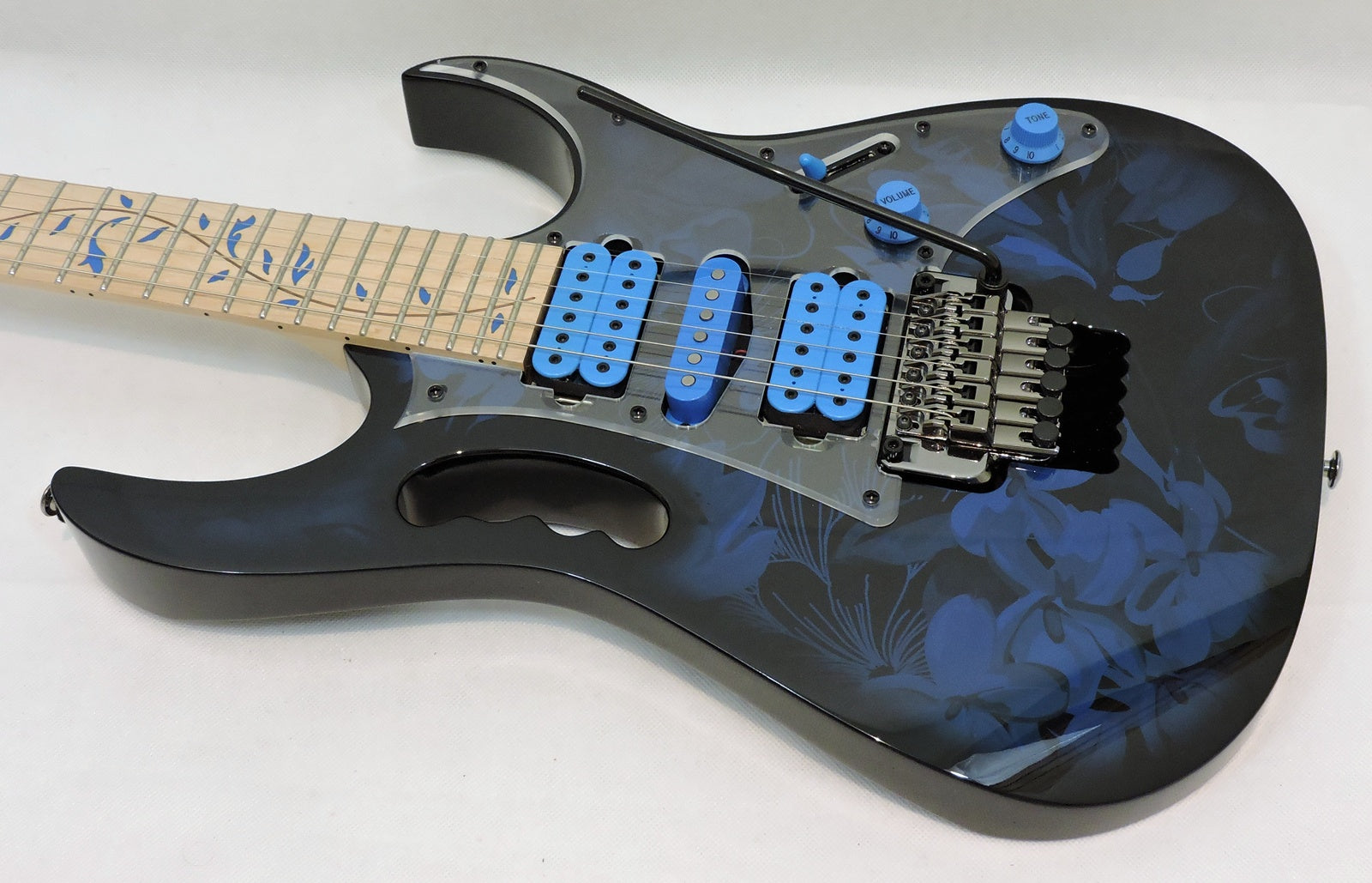 Ibanez Jem-77P Premium, Blue Floral