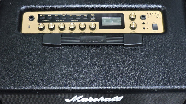 Marshall Code 50 Guitar Amplifier - Used