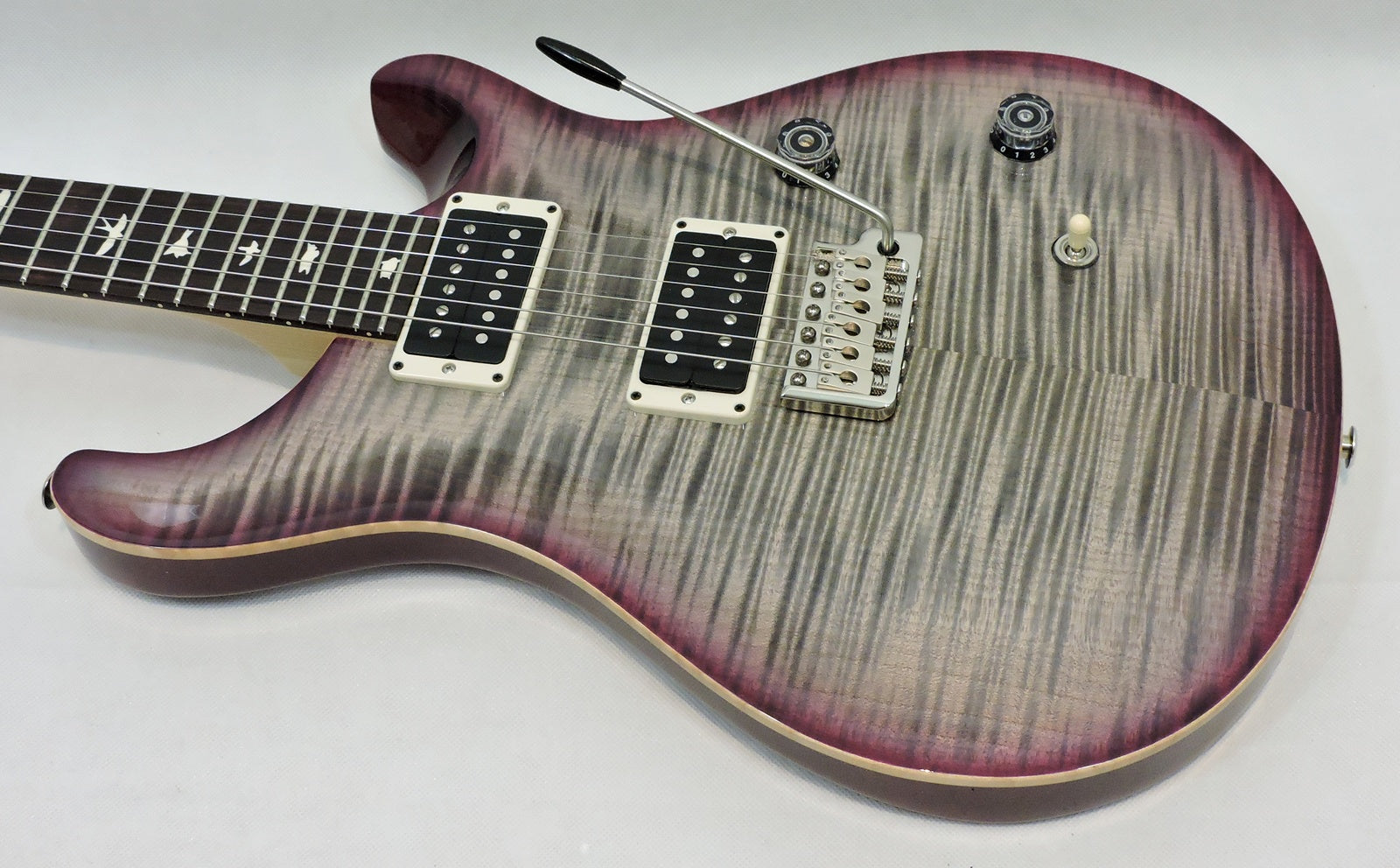 PRS CE24 Charcoal Purple Burst
