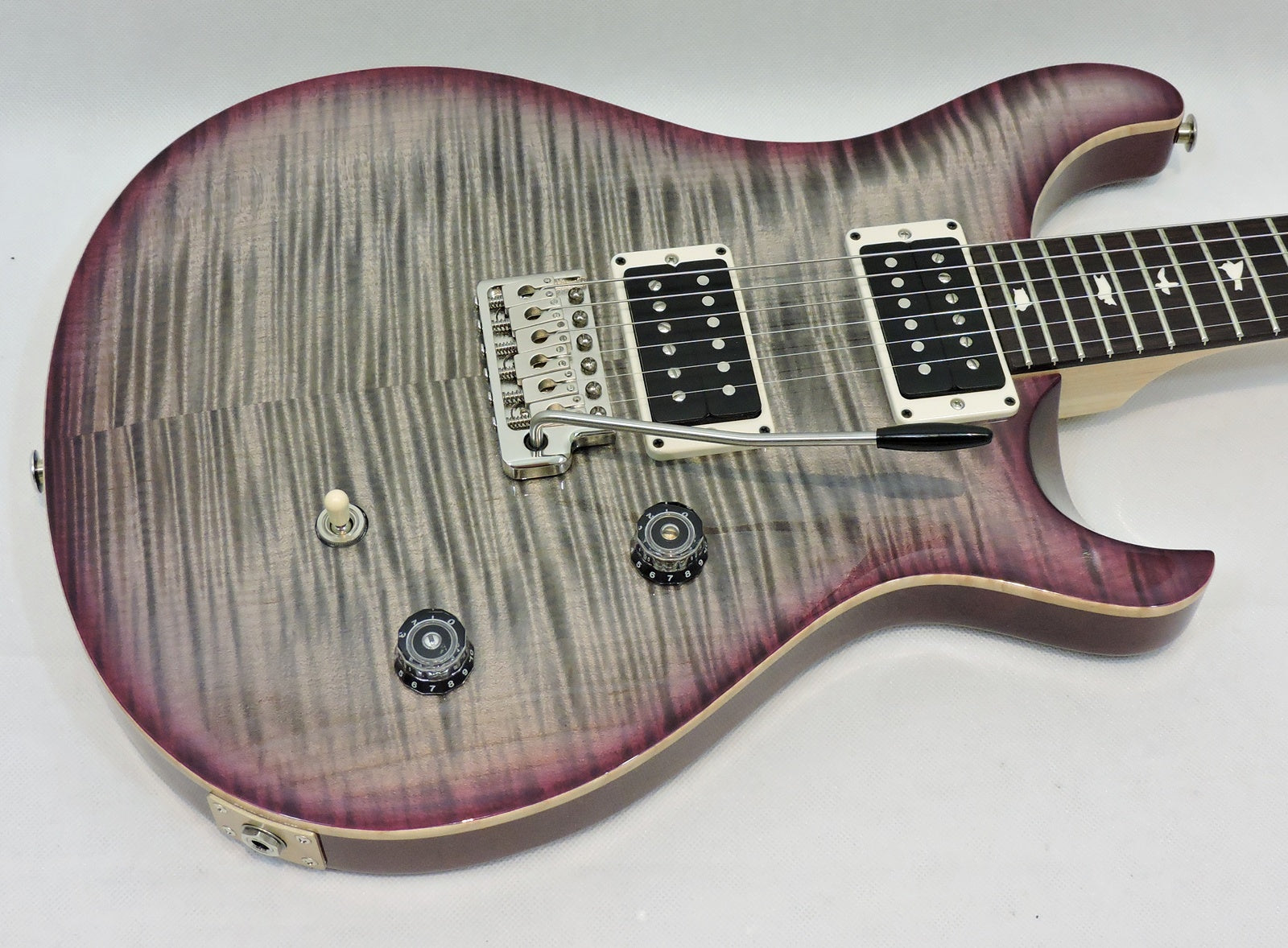 PRS CE24 Charcoal Purple Burst