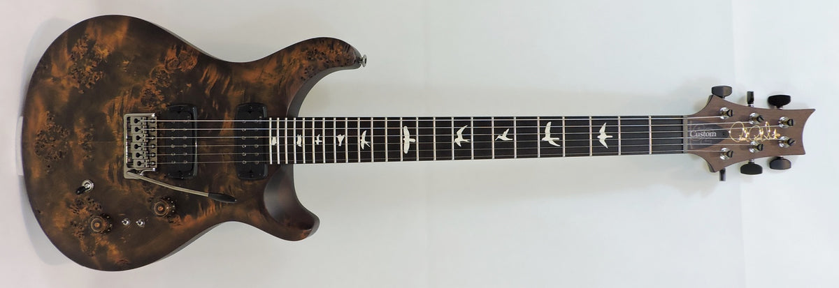 PRS S2 Custom 24-08 Ltd. Edition Poplar Burl, Black Gold Burst