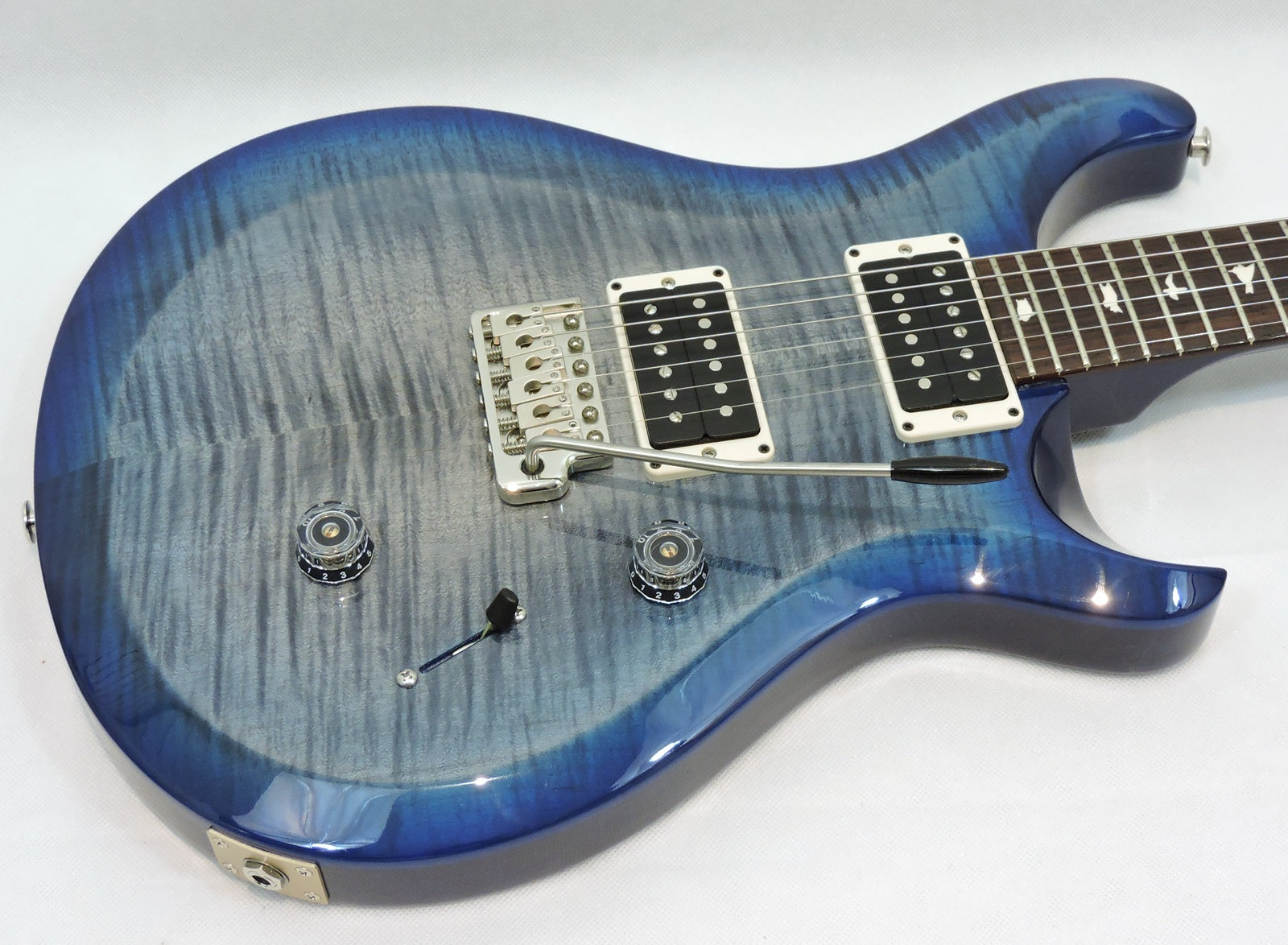 PRS S2 Custom 24 Faded Grey Black Blue Burst