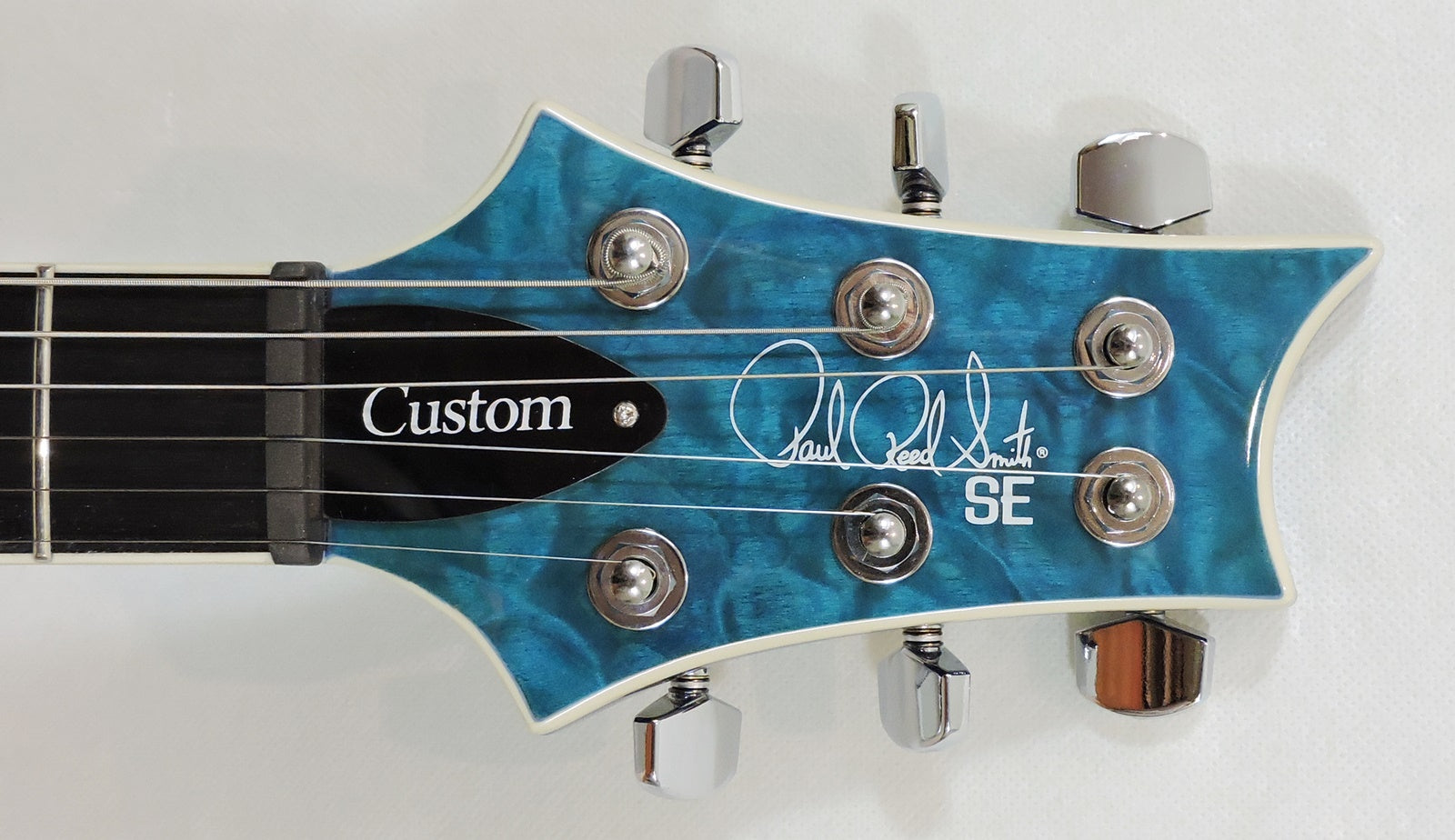 PRS SE Custom 24-08, Lake Blue Quilt