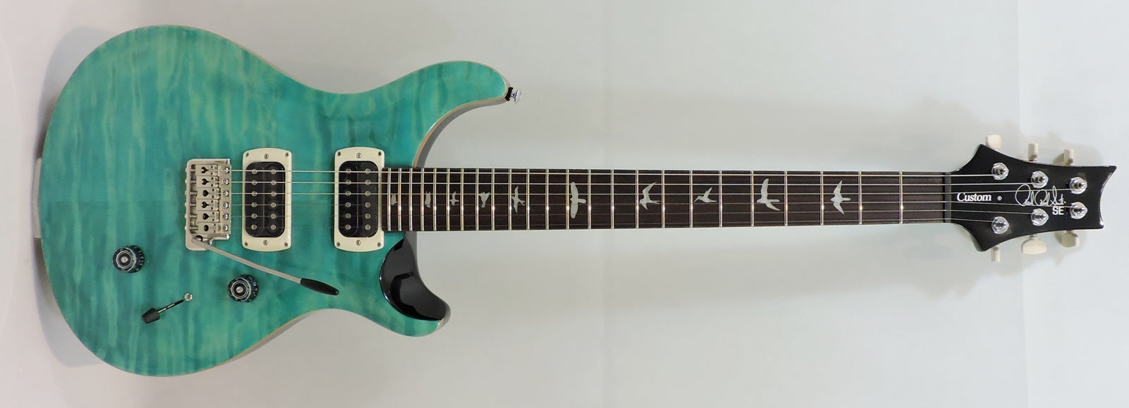 PRS SE Custom 24 Quilt, Sapphire