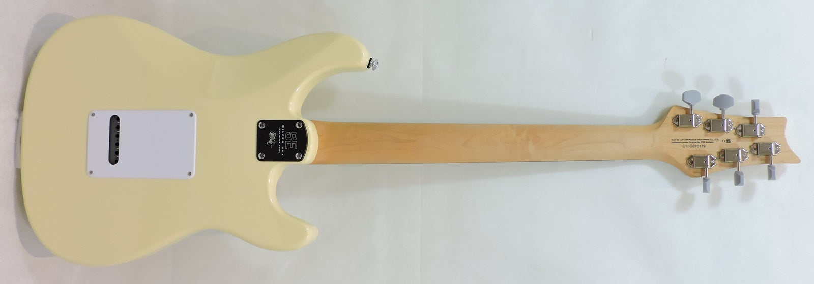 PRS SE Silver Sky "Lefty" Moon White