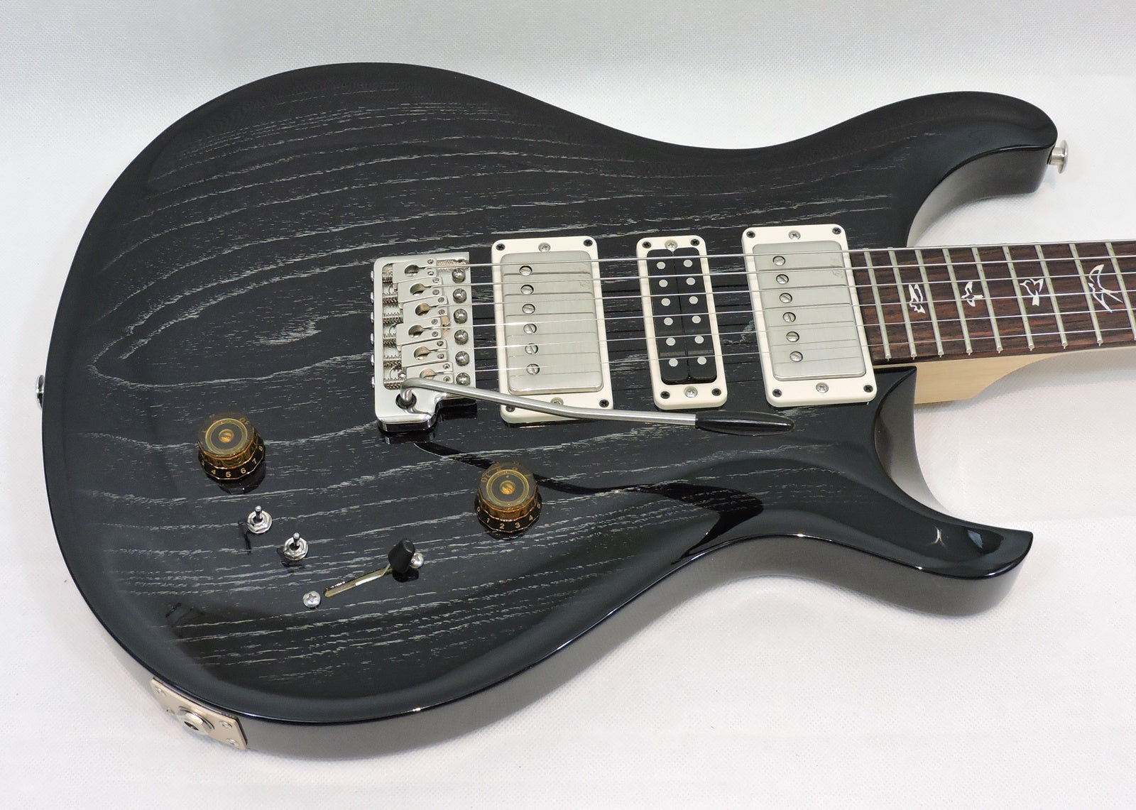 PRS 2025 Swamp Ash Special Maple, Black Doghair Smokeburst