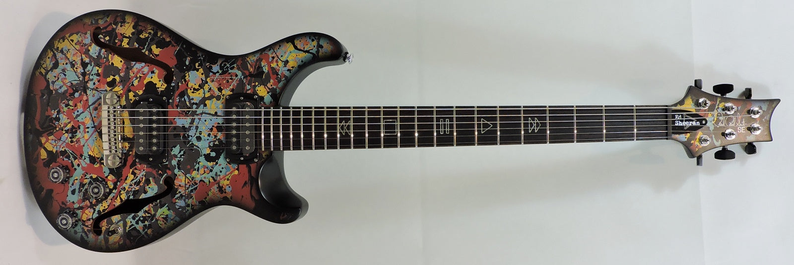PRS SE 'Ed Sheeran' Semi-Hollow Baritone, Cosmic Splash LIMITED EDITION