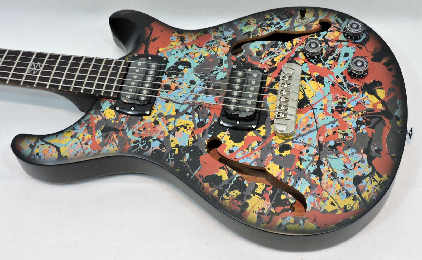 PRS SE 'Ed Sheeran' Semi-Hollow Baritone, Cosmic Splash LIMITED EDITION