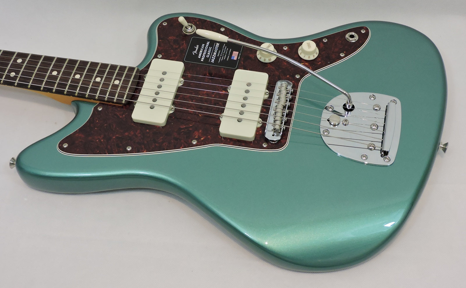 Fender American Professional Classic Jazzmaster, Faded Sherwood Green Metallic