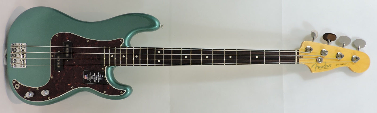Fender American Professional Classic Precision Bass Faded Sherwood Green Metallic