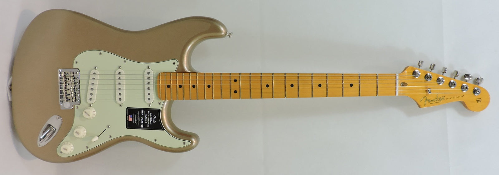 Fender American Professional Classic Stratocaster, Faded Firemist Gold