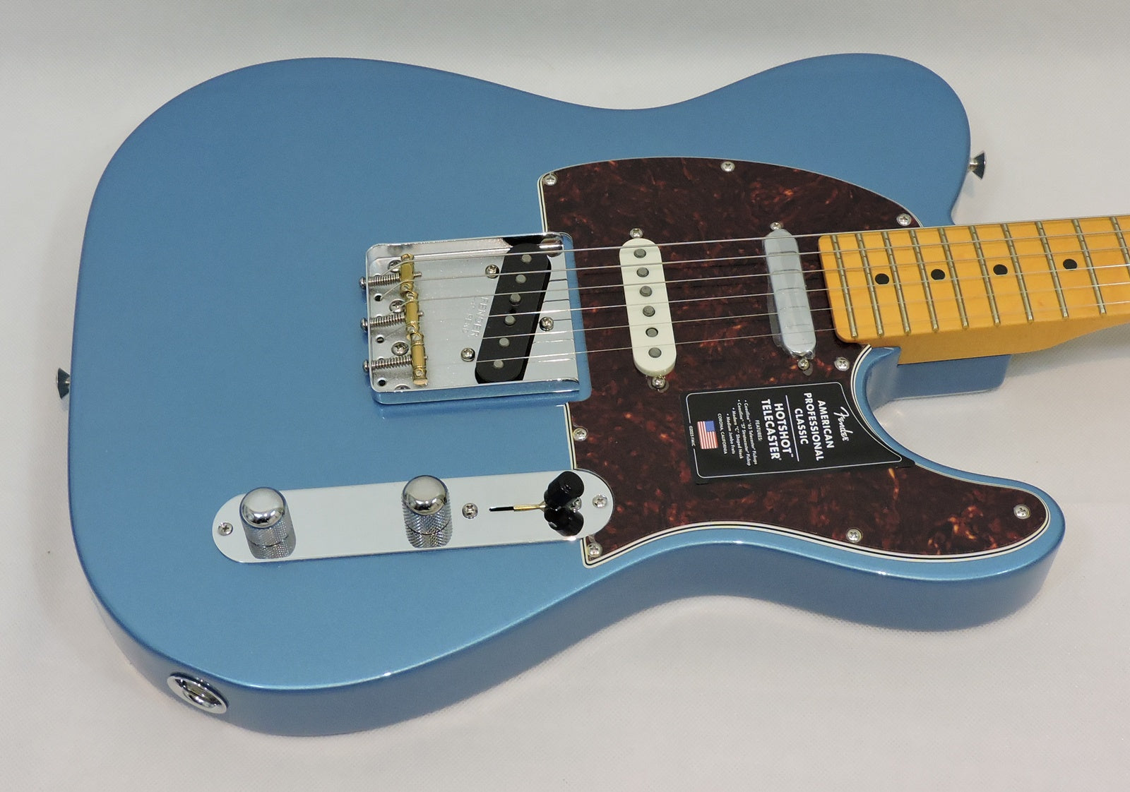 Fender American Professional Classic Hotshot Telecaster, Faded Lake Placid Blue