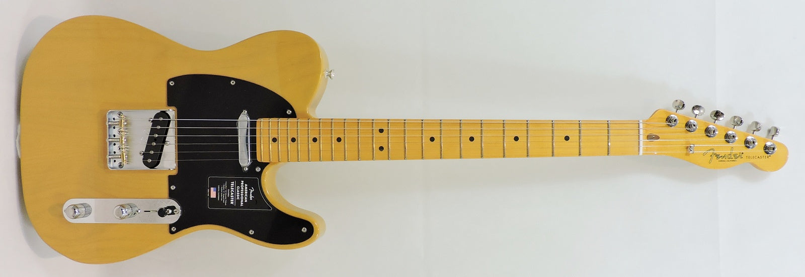 Fender American Professional Classic Telecaster Butterscotch Blonde