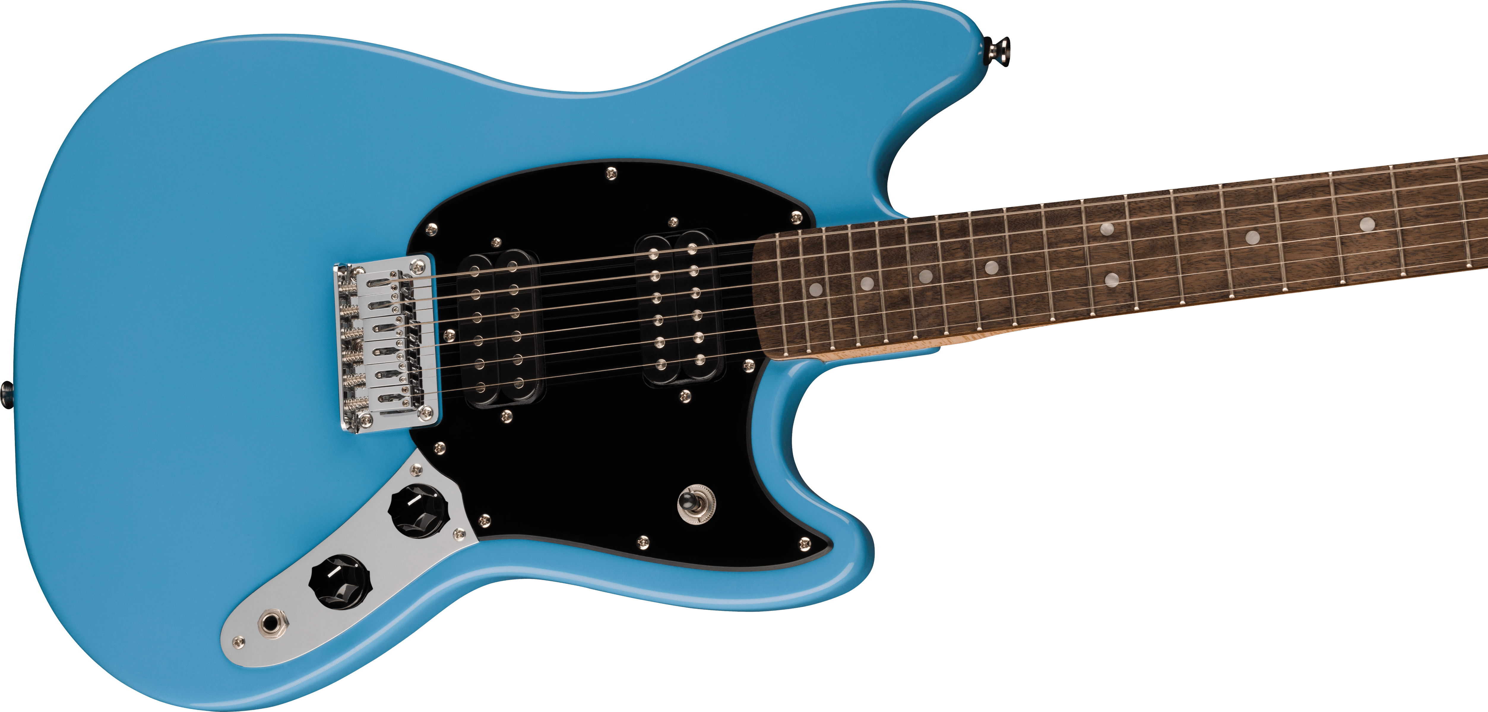 Squier Sonic™ Mustang® HH. California Blue – Langley Guitar Centre