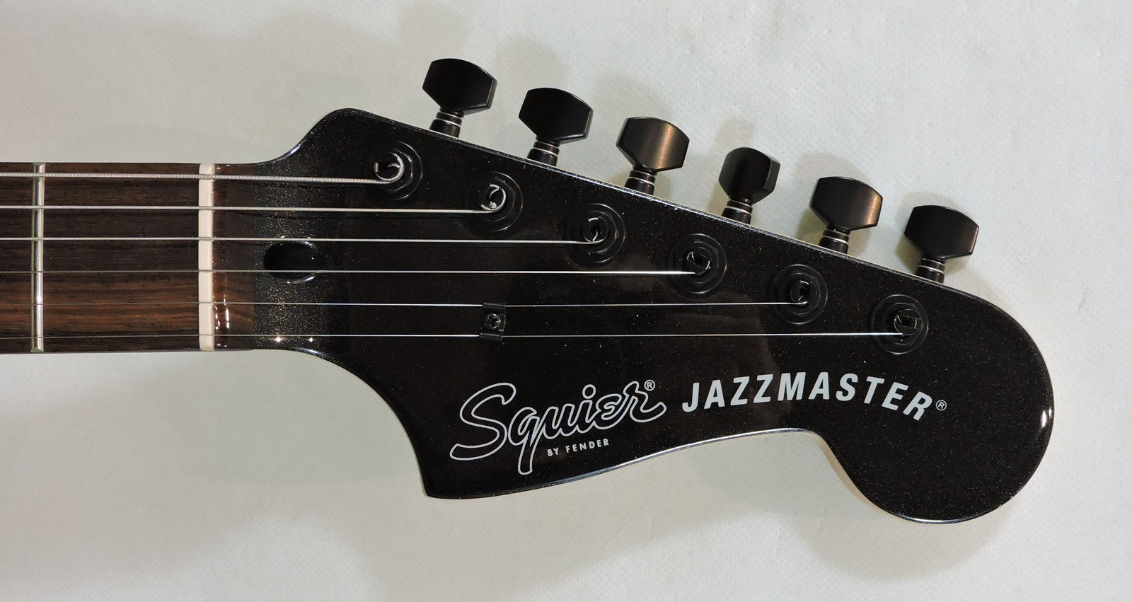 Squier FSR Affinity Series® Jazzmaster®, Metallic Black. Slightly Marked