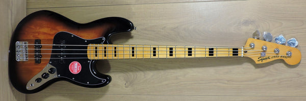 Squier Classic Vibe '70s Jazz Bass®. 3-Tone Sunburst