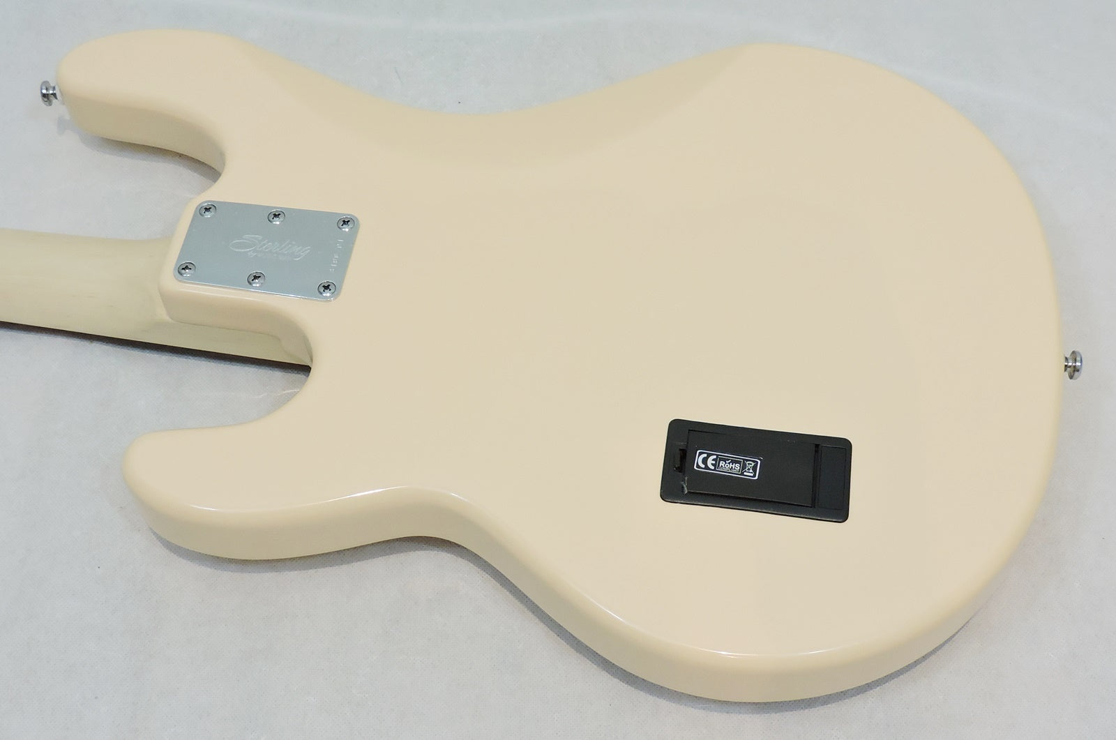 Sterling by MusicMan Sub Ray 4 Bass. Vintage Cream.