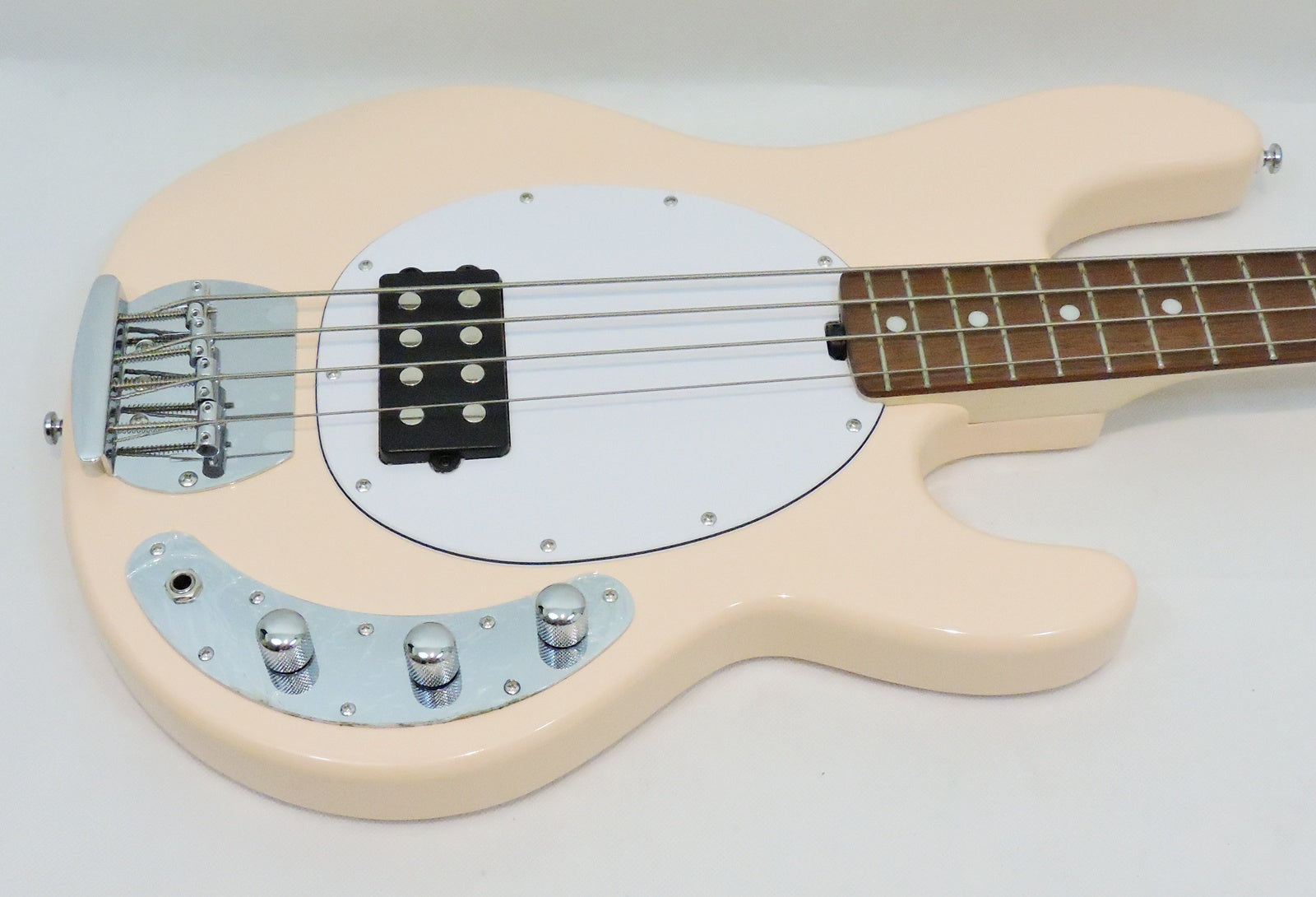 Sterling by MusicMan Sub Ray 4 Bass. Vintage Cream.
