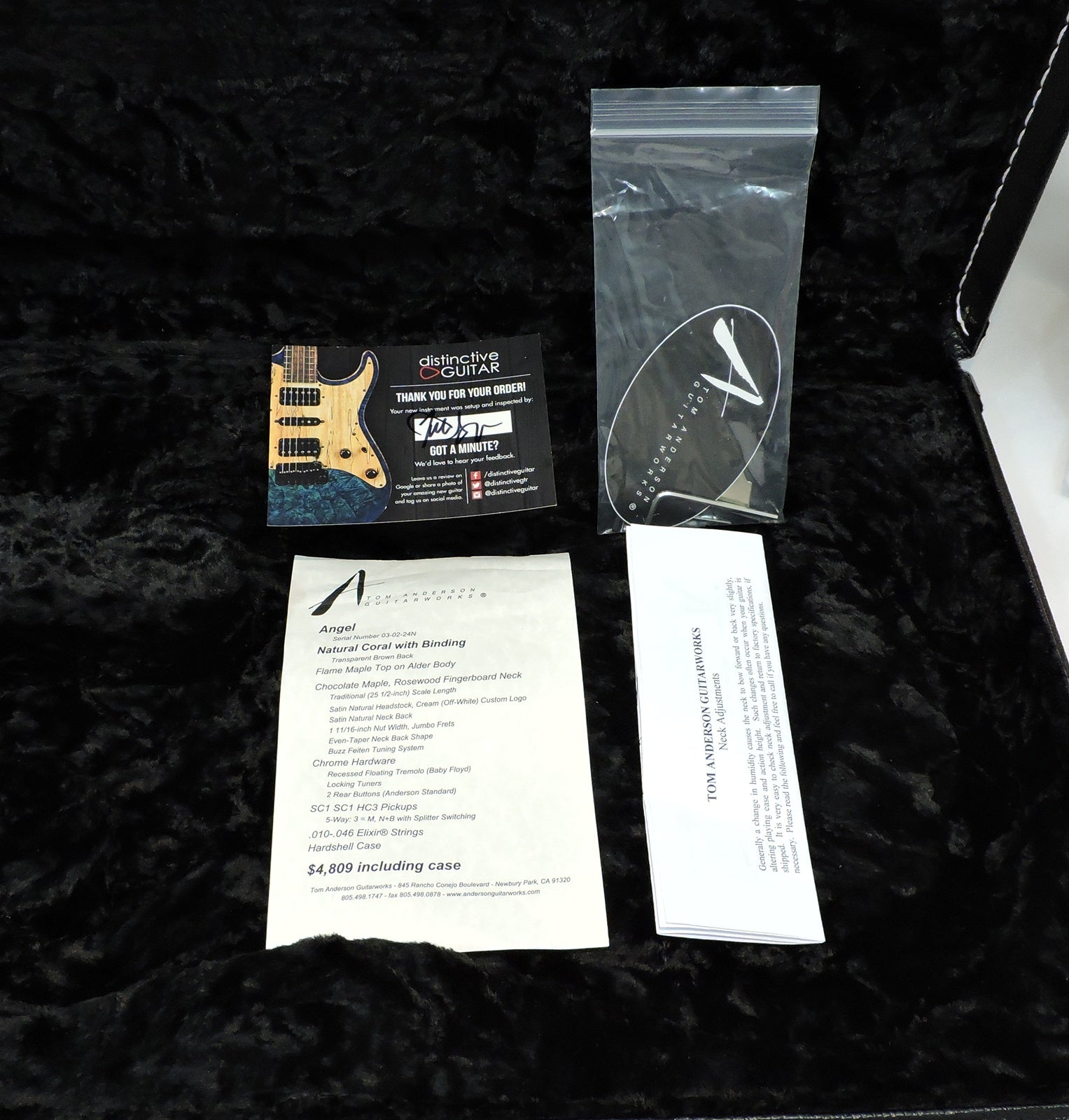 Tom Anderson Angel HSS - Used