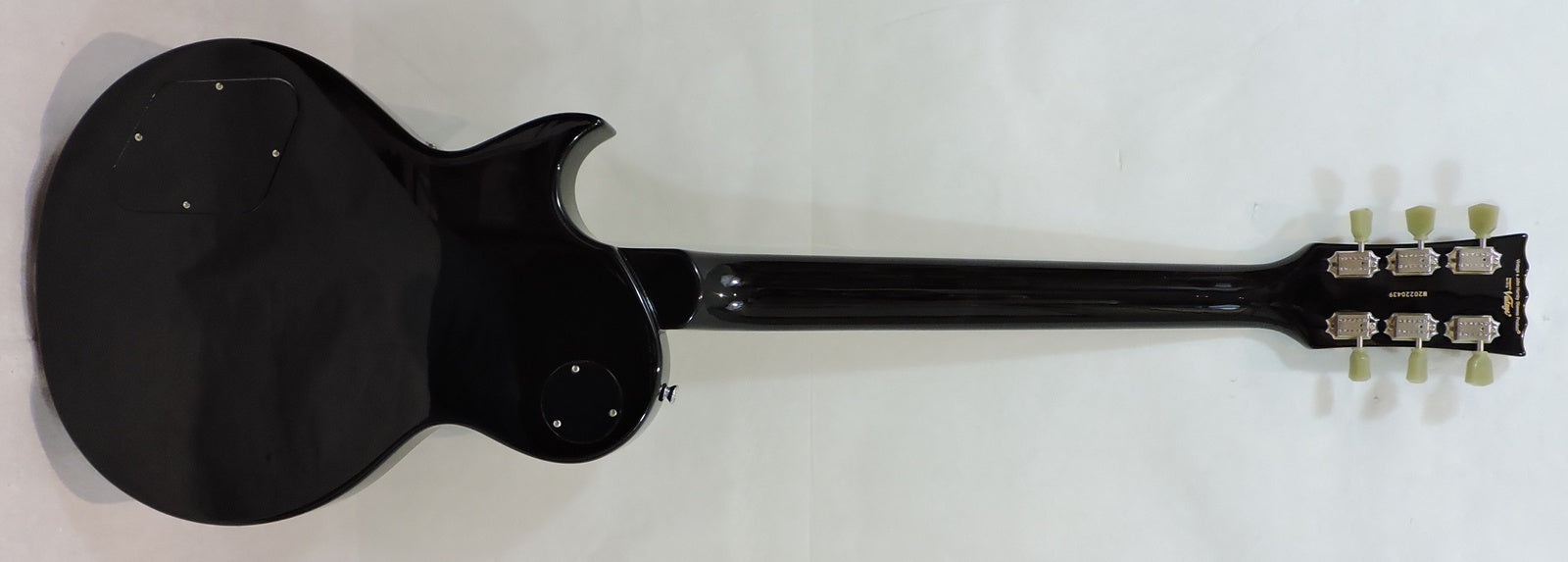 Vintage V100P Reissued Electric Guitar Boulevard Black