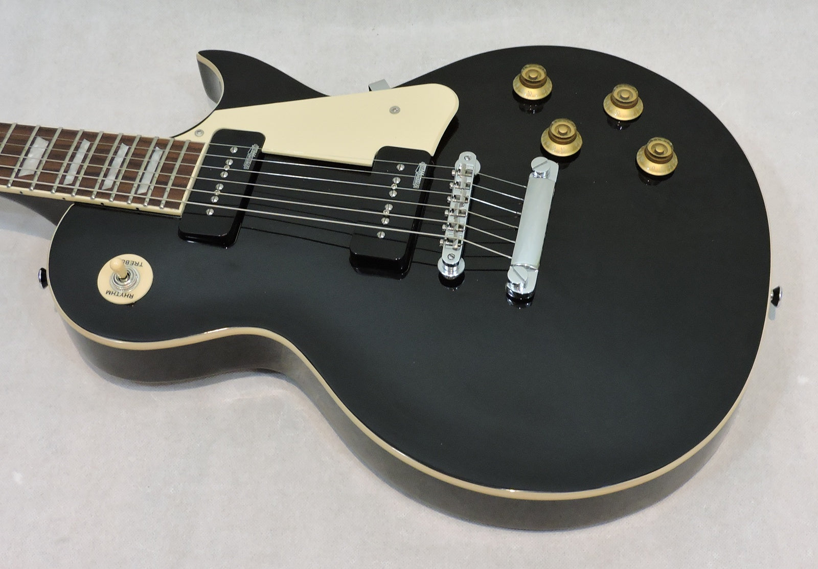 Vintage V100P Reissued Electric Guitar Boulevard Black