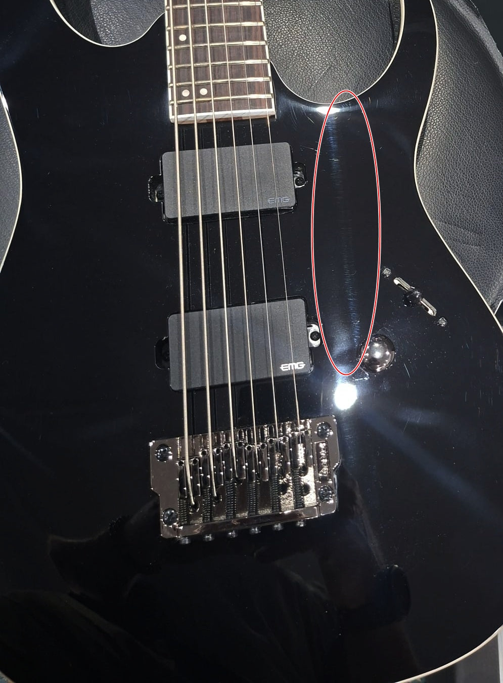 Ibanez RGIB21 Iron Label Baritone, B Stock